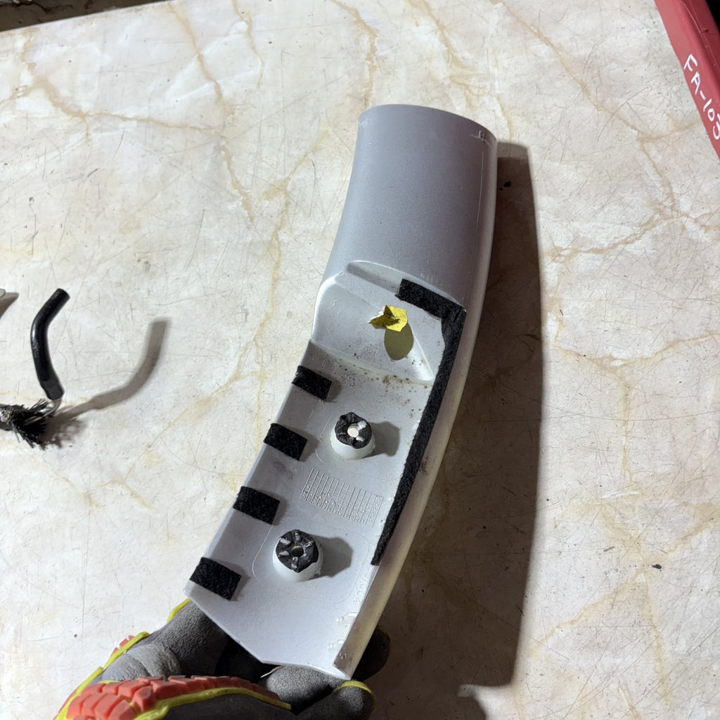 Mini Centre Console Pillar Left Side NS in Silver 7040569