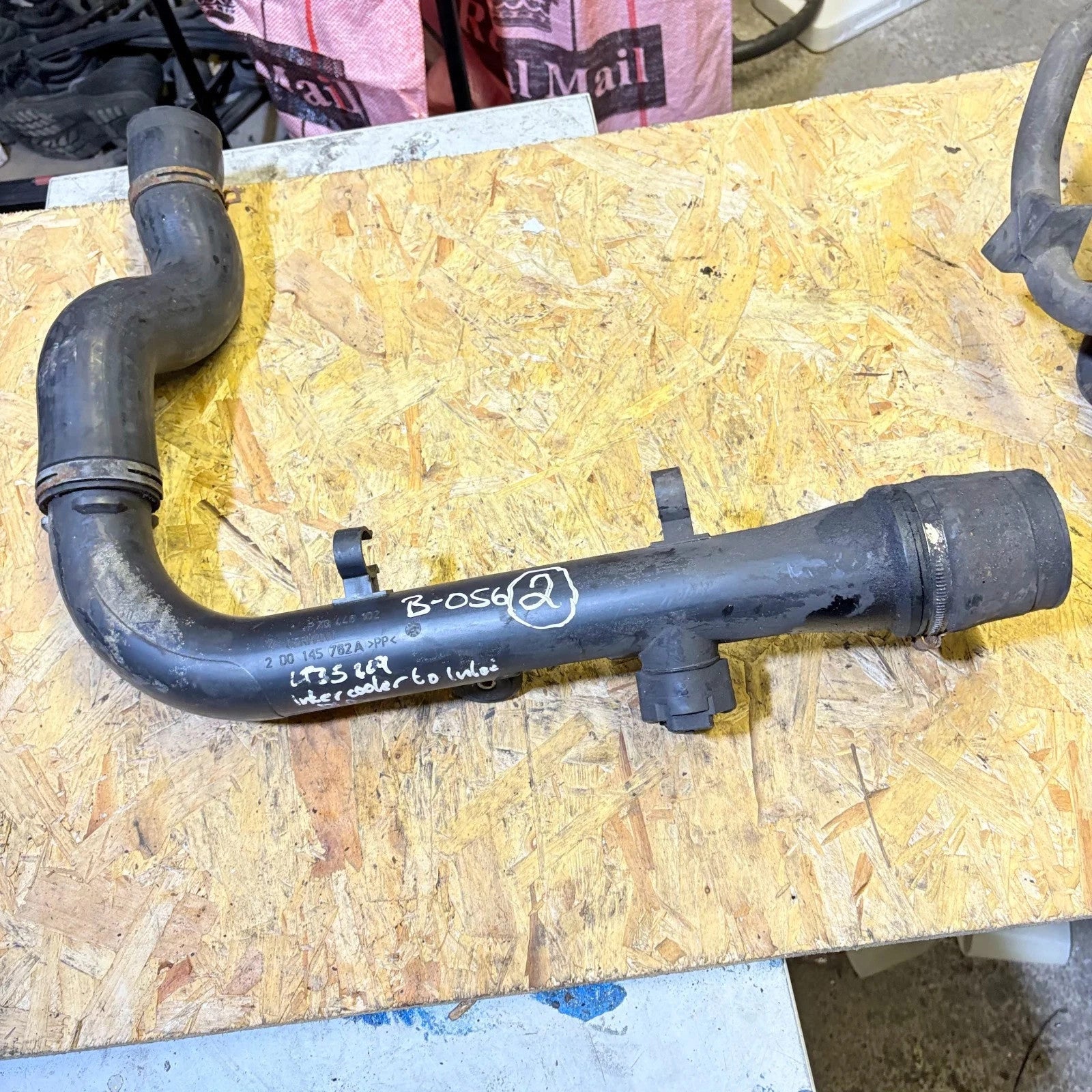 VW LT II 1996-2006 2.5 TDI Intercooler Turbo Hose Pipe 2D0145762A PX0446102
