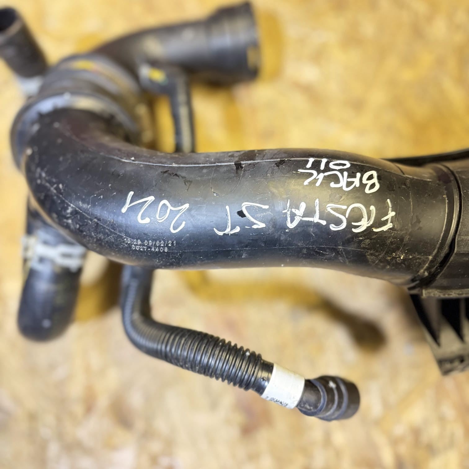 Ford Fiesta Mk8 ST 2017-2023 Turbo Air Intake Pipe Hose 1.5 EcoBoost
