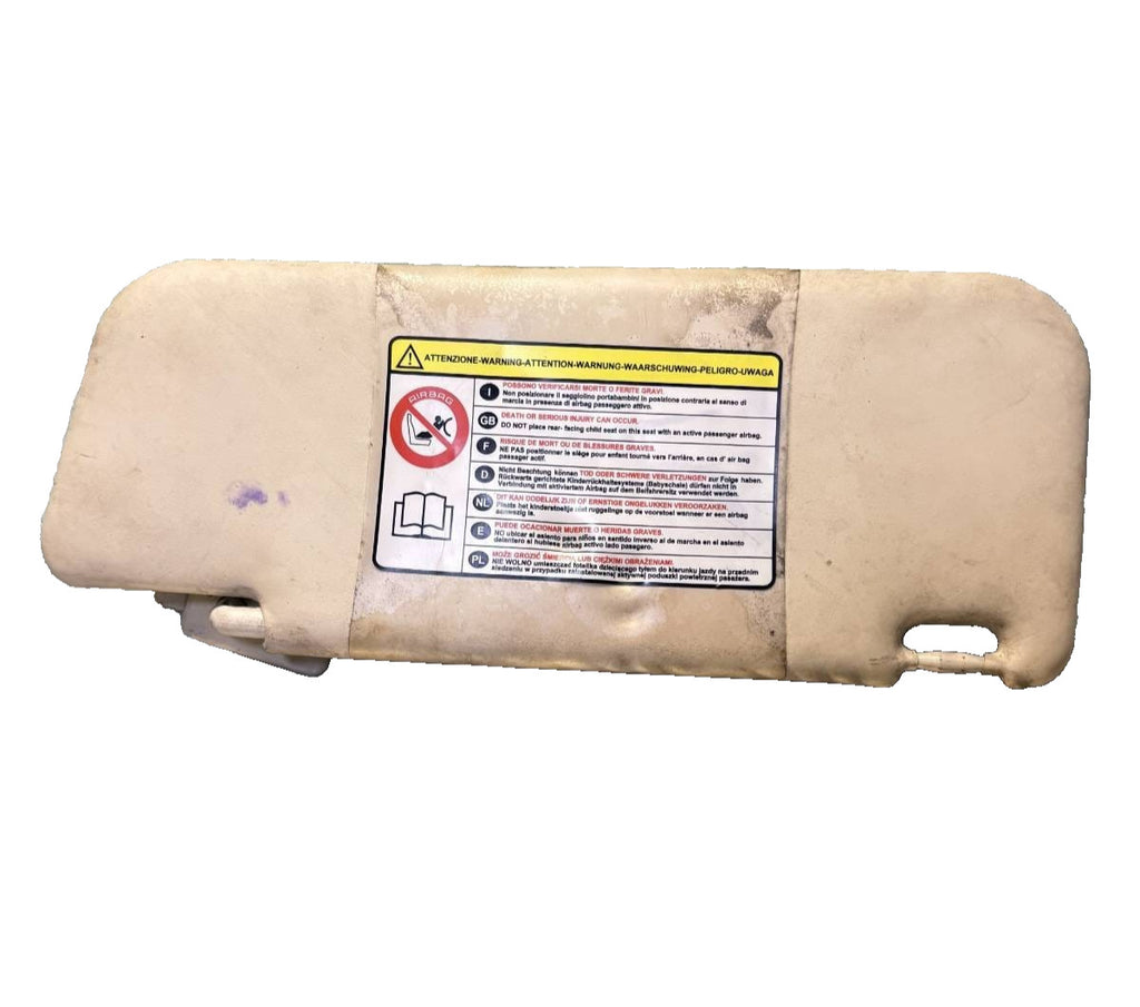 Ford KA 2009-2016 Left Passenger Nearside Sunvirsor