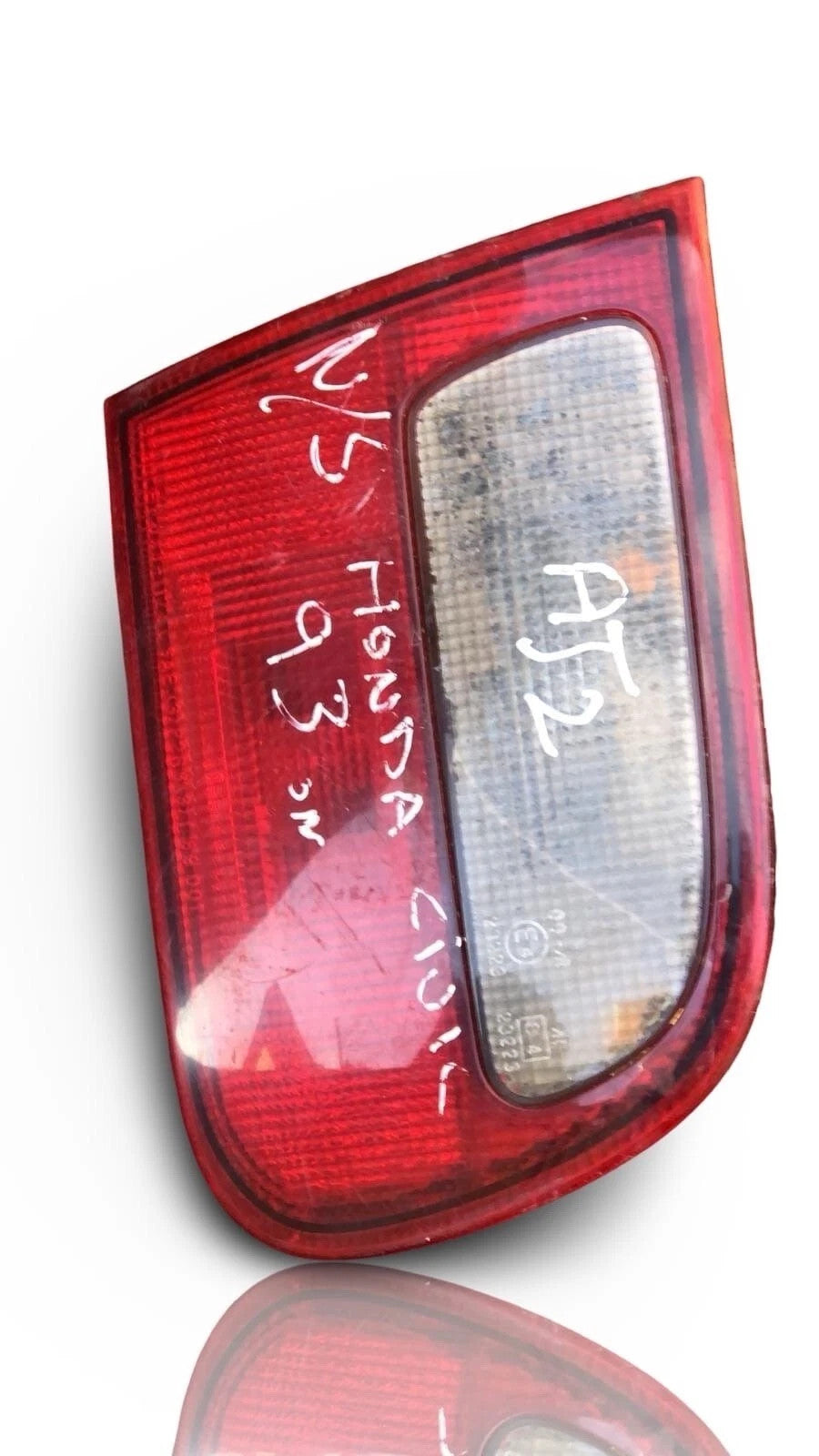 HONDA CIVIC MK5 1991-1995 Saloon Rear Left Inner Tail Light Lamp 34156SR3G01