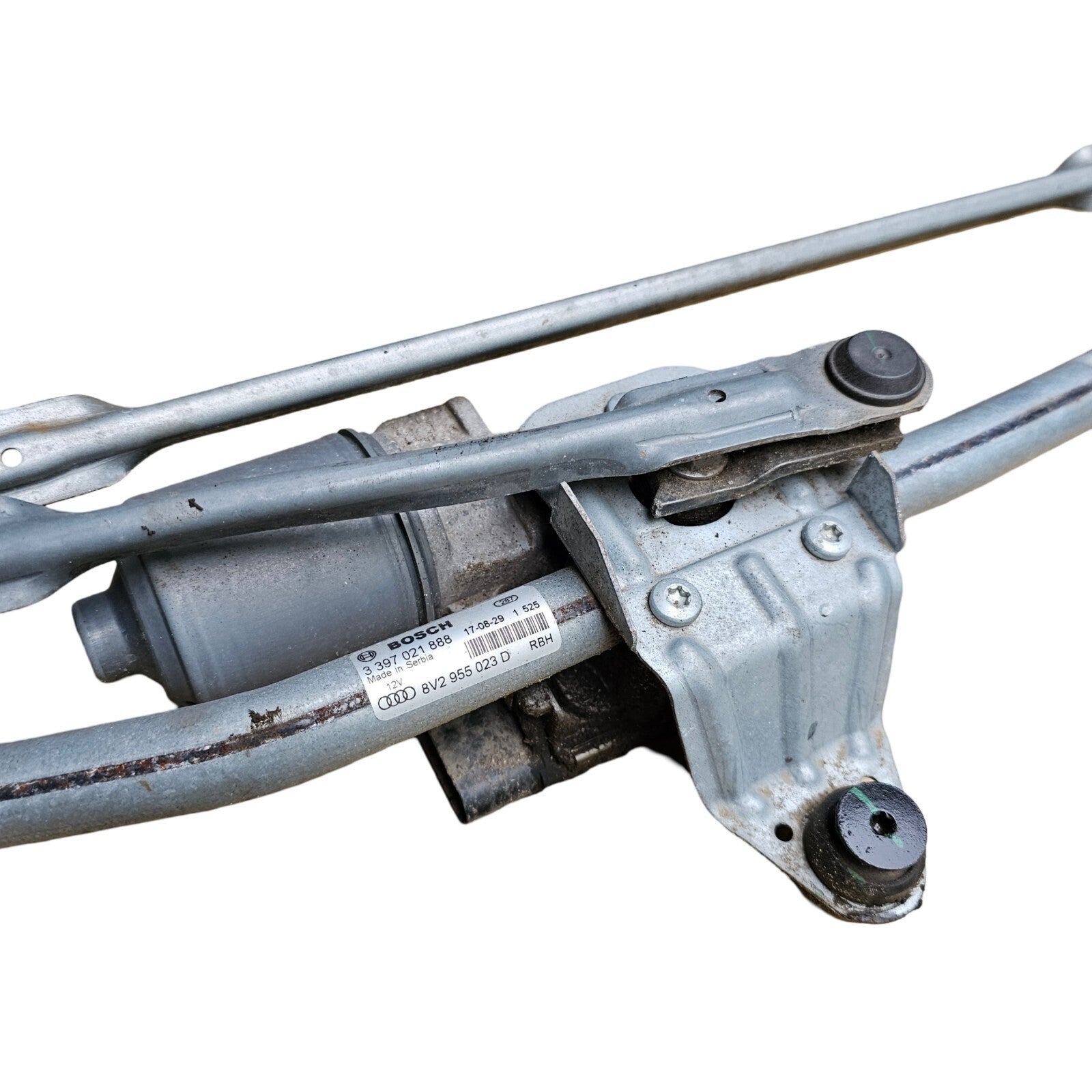 2017 AUDI S3 FRONT WIPER LINKAGE & MOTOR 3397021888 WARRANTY