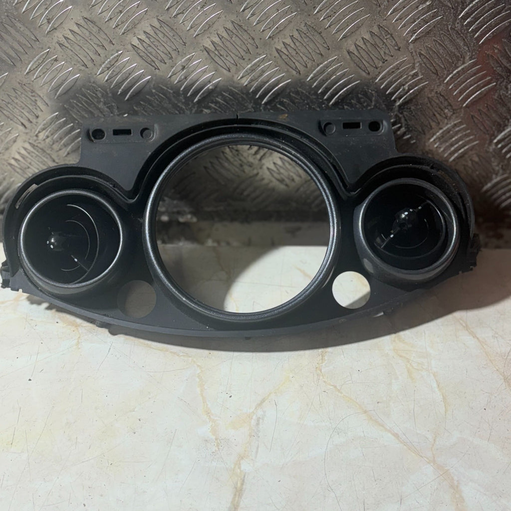 BMW MINI 2001-2006 DASHBOARD SPEEDO SURROUND TRIM & AIR VENTS 0769337