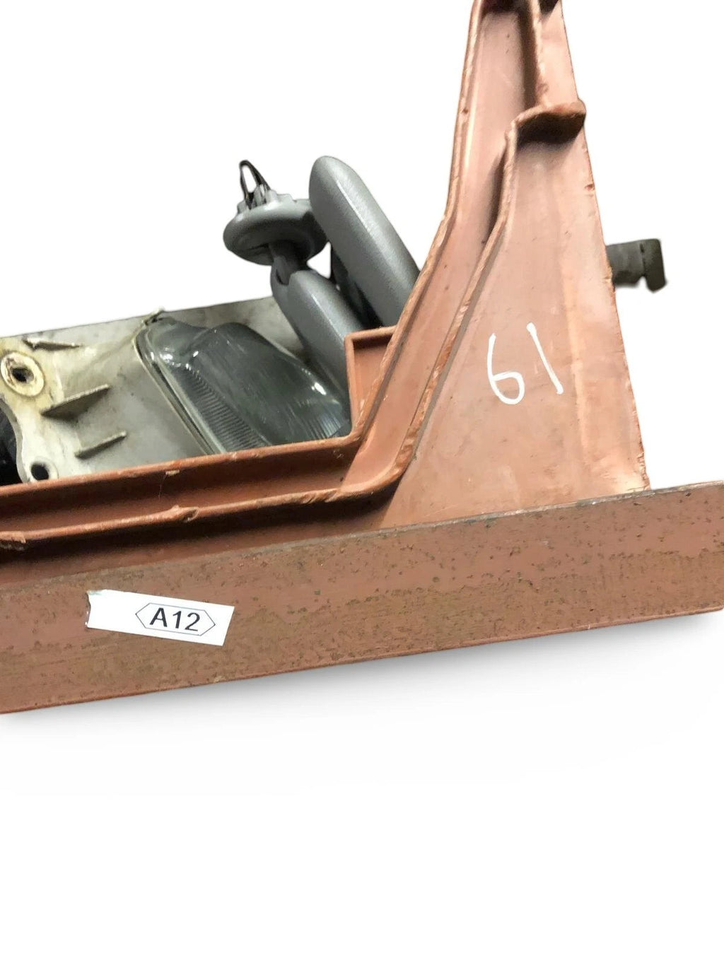 AUDI A6 ALLROAD C5 OSR DRIVER SIDE REAR DOOR EXTERNAL HANDLE