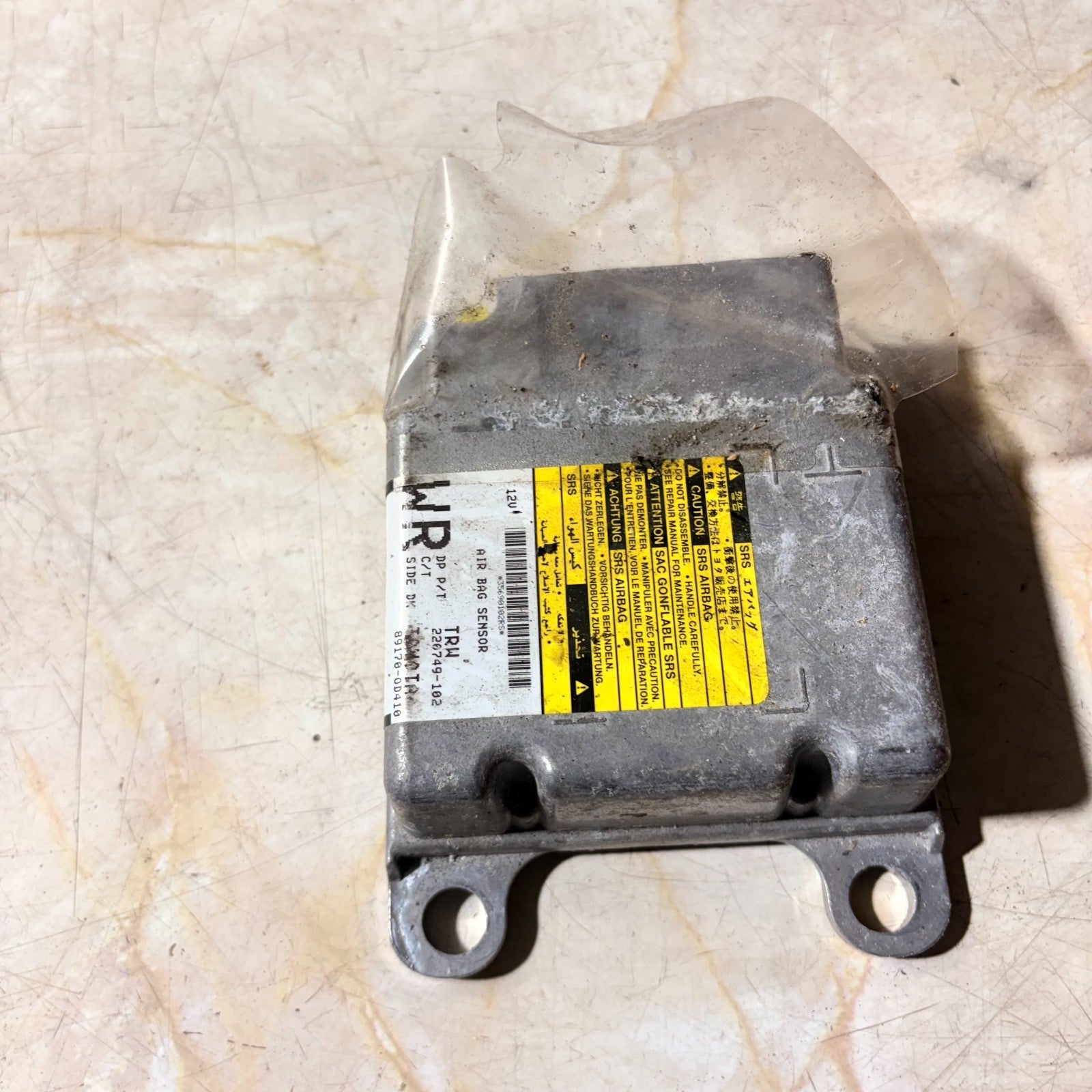 TOYOTA YARIS 2006-2011  ECU CONTROL MODULE 89170-0D410 220749-102