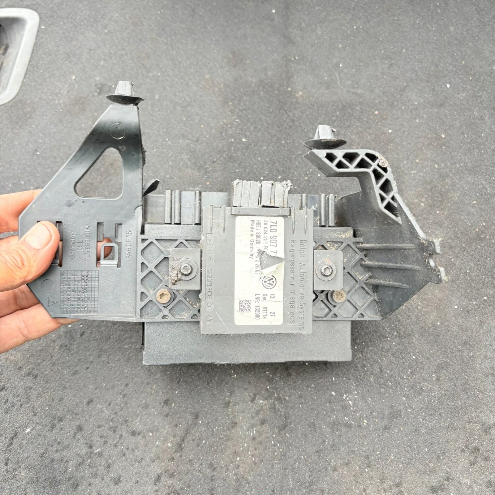 VW Touareg/Phaeton 2004-2006 Anti-Theft Tow-Away Alarm Module ECU 7L0907719A