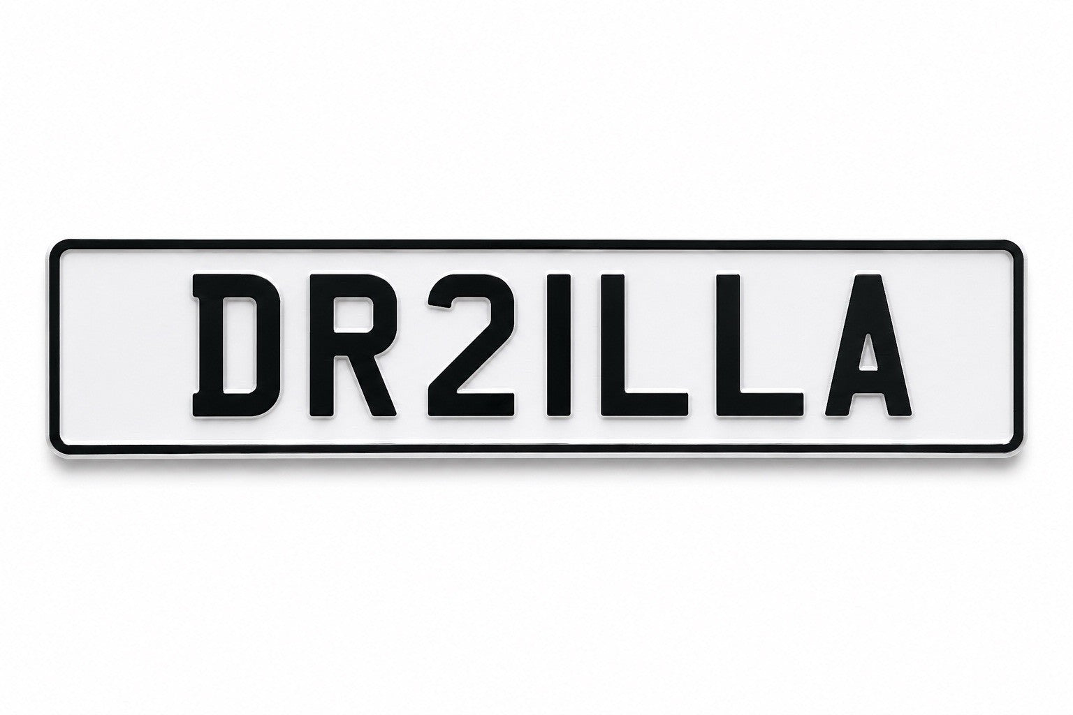DR21LLA DRILLA private car number plate for sale Cherished Plate Bargain