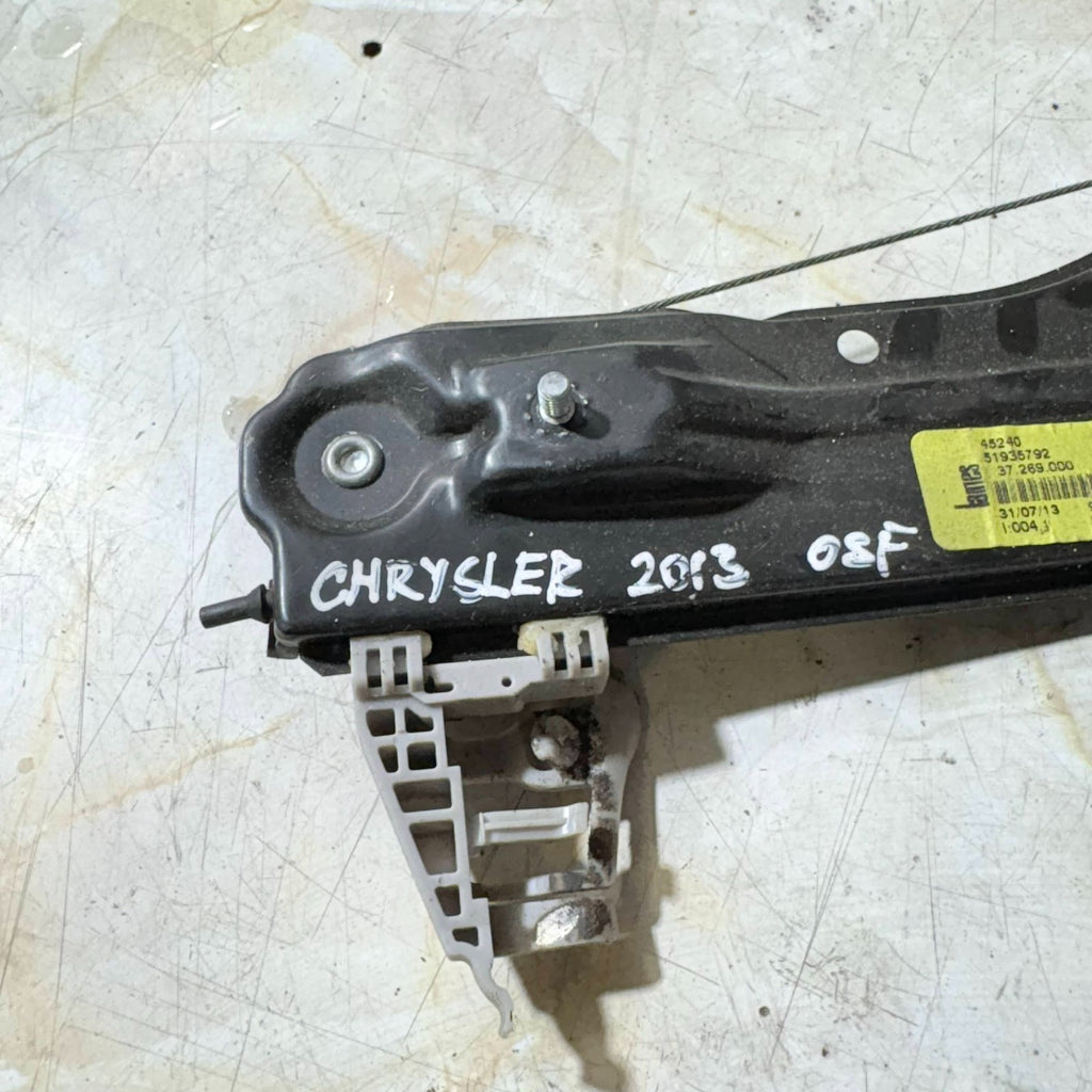 CHRYSLER 2013 5 DOOR WINDOW REGULATOR & MOTOR FRONT RIGHT SIDE