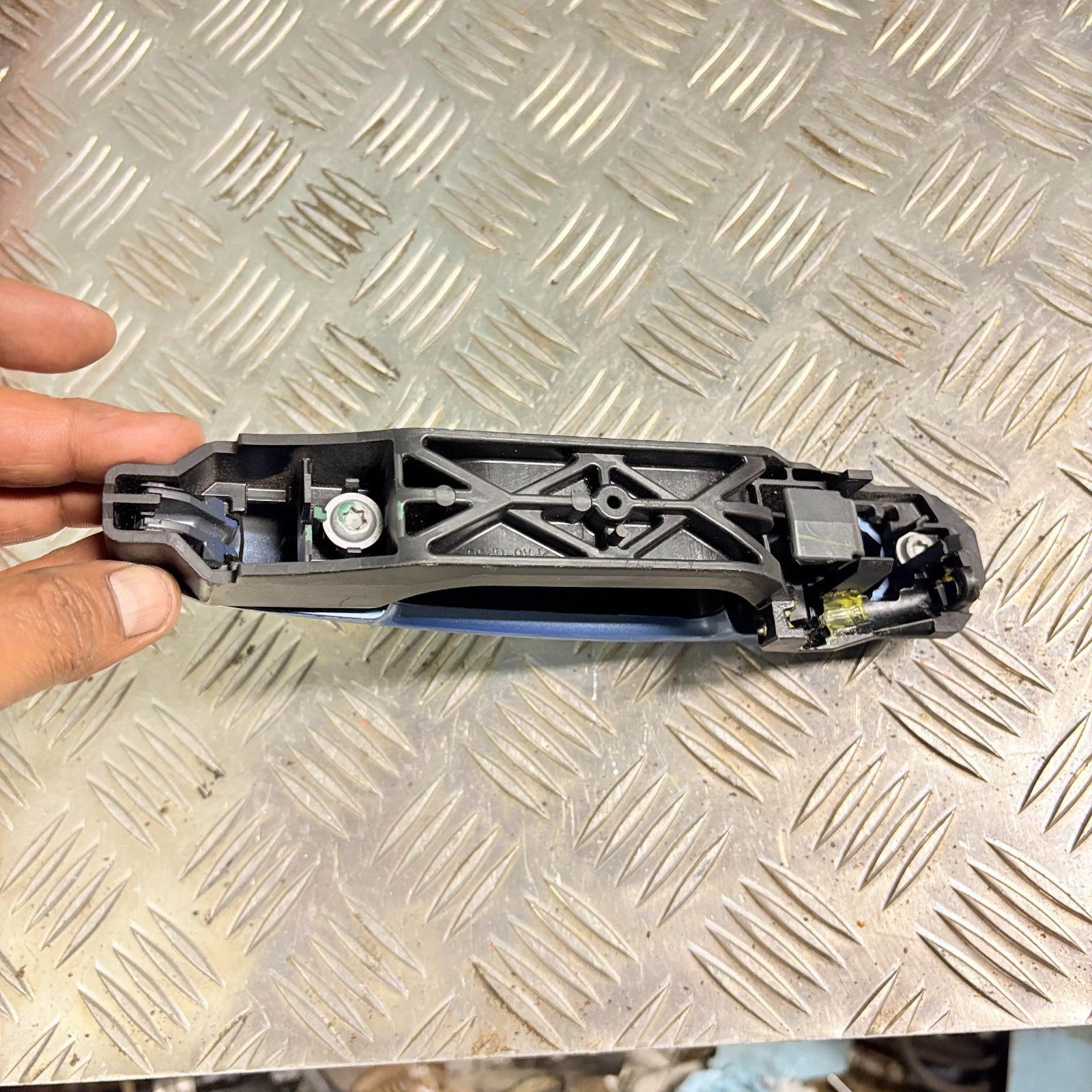 VAUXHALL AGILA 2012 PASSENGER SIDE REAR EXTERNAL DOOR HANDLE