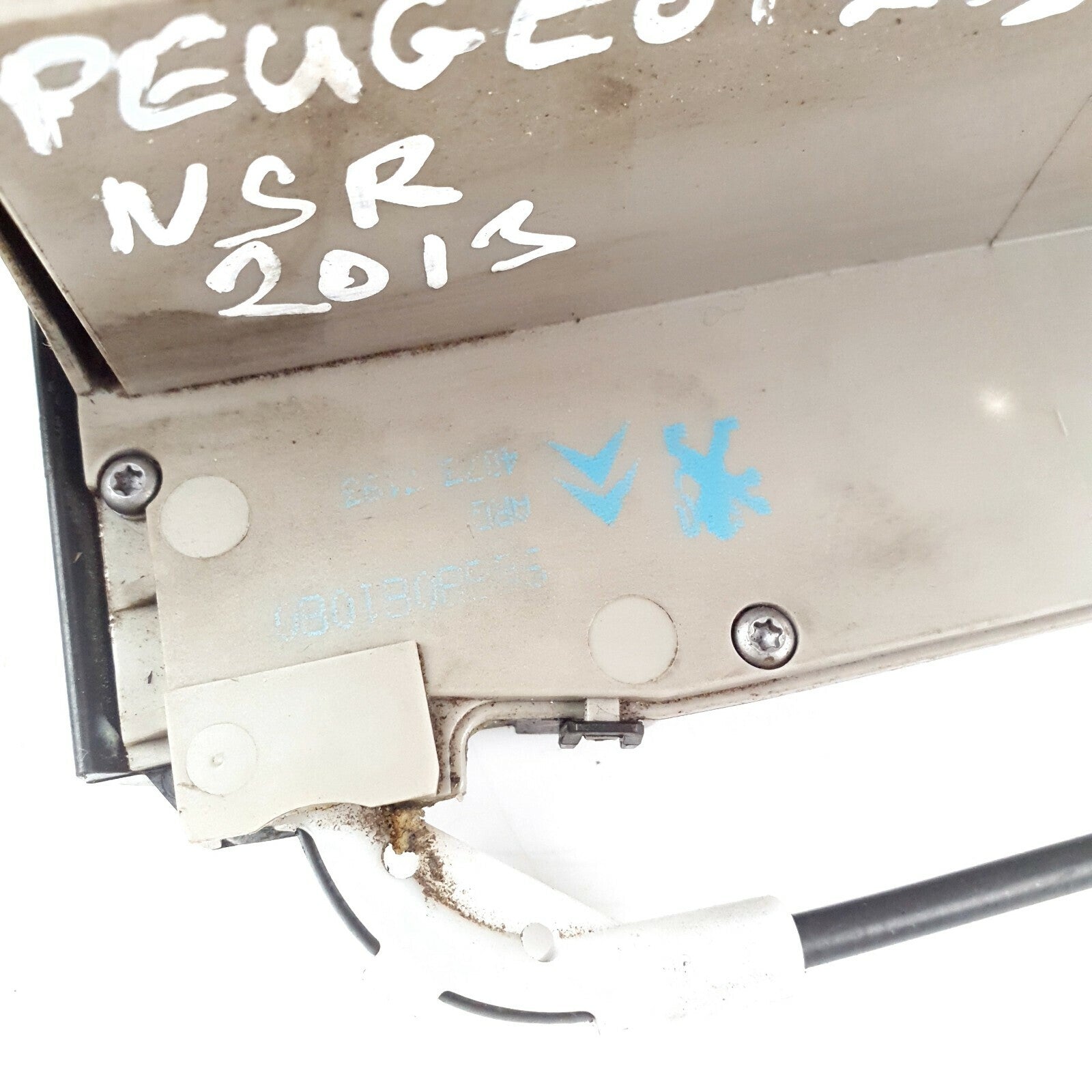 2014 PEUGEOT 208 MK1 DOOR LOCK MECHANISM NSR PASSENGER REAR