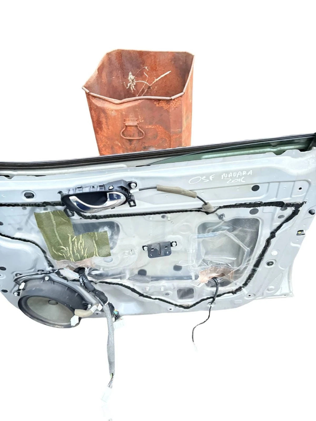 Nissan Navara NP300 D23 2016-2021 OSF Driver Door Silver KL0 Free P&P H01004JKAA