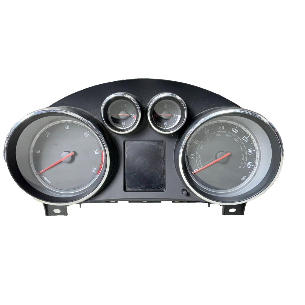 Vauxhall Insignia Mk1 2008-2013 Auto MPH Dash Speedometer Cluster 365903926