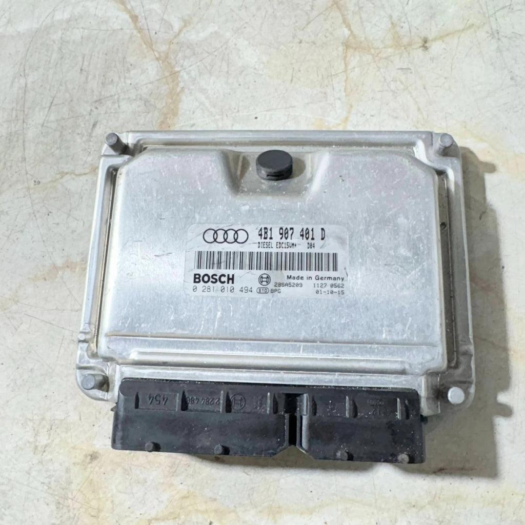 Audi A 6 2.5 TDi Engine Control Unit ECU 4B1907401 D