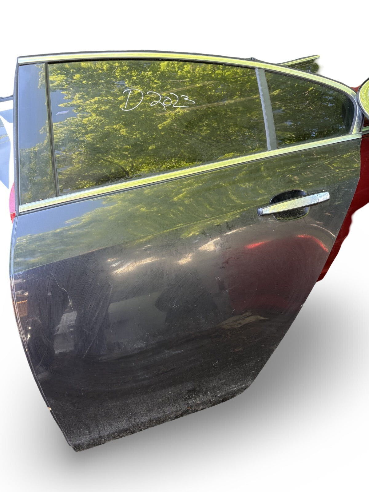 VAUXHALL INSIGNIA A MK1 2009-2012 N/S REAR LEFT COMPLETE DOOR BLACK FREE P&P