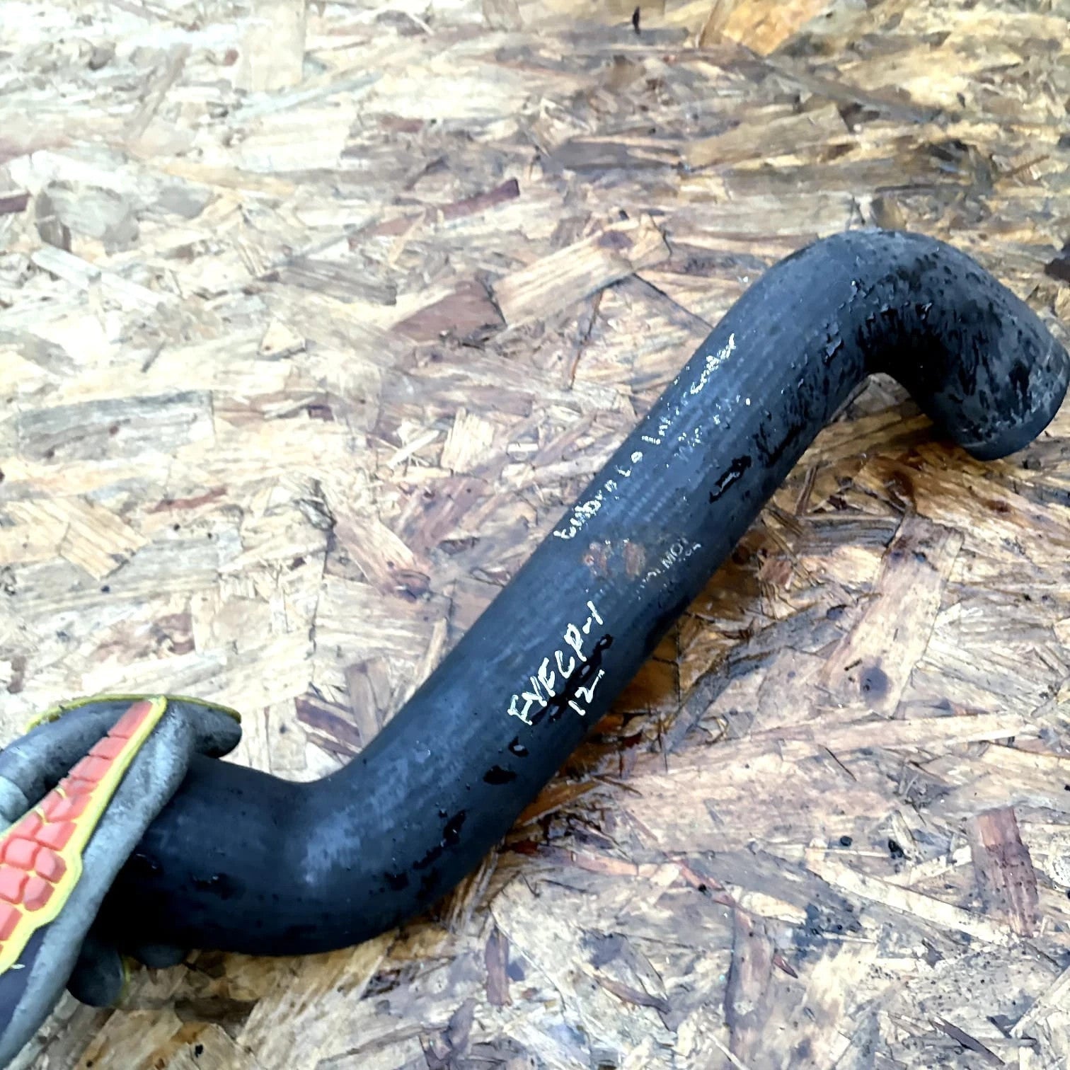 48790 Mercedes-Benz W108 Upper Radiator Hose Pipe 1165010782