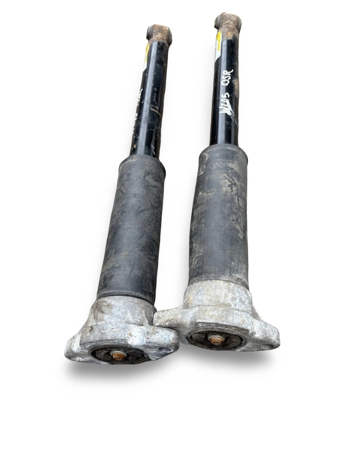 MERCEDES C CLASS C205 REAR SHOCK ABSORBER STRUT PAIR X2 2014-2021 A2053203030