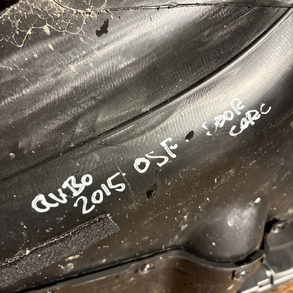 Fiat Qubo 08-20 Front Right Driver Door Card Interior Panel Black 7354610140E