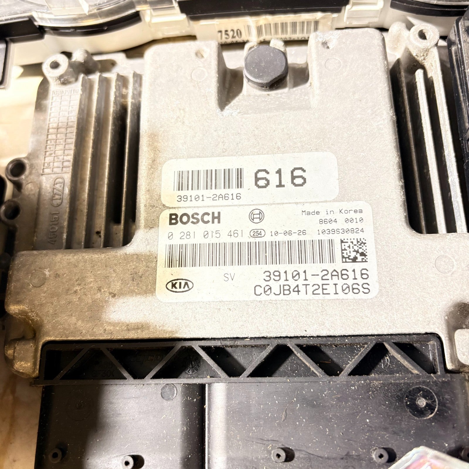 Kia Rio Mk2 JB 2005-2011 1.5 CRDi ECU Kit 39101-2A616 BCM 95400-1G335 Key Barrel