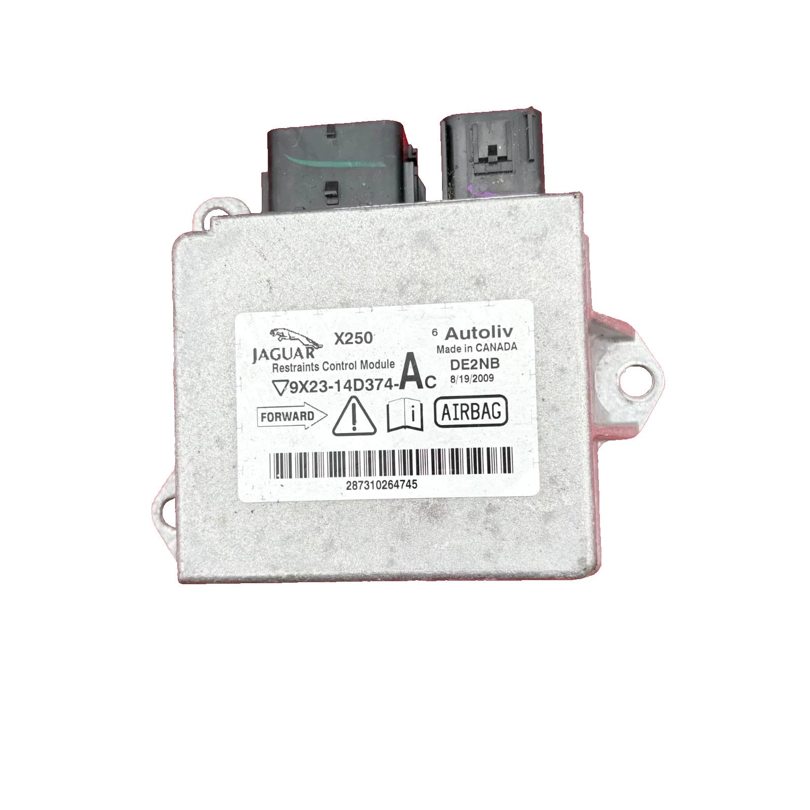 JAGUAR XF - X250 2007-2015 RESTRAINTS CONTROL MODULE 9X23-14D374-AC