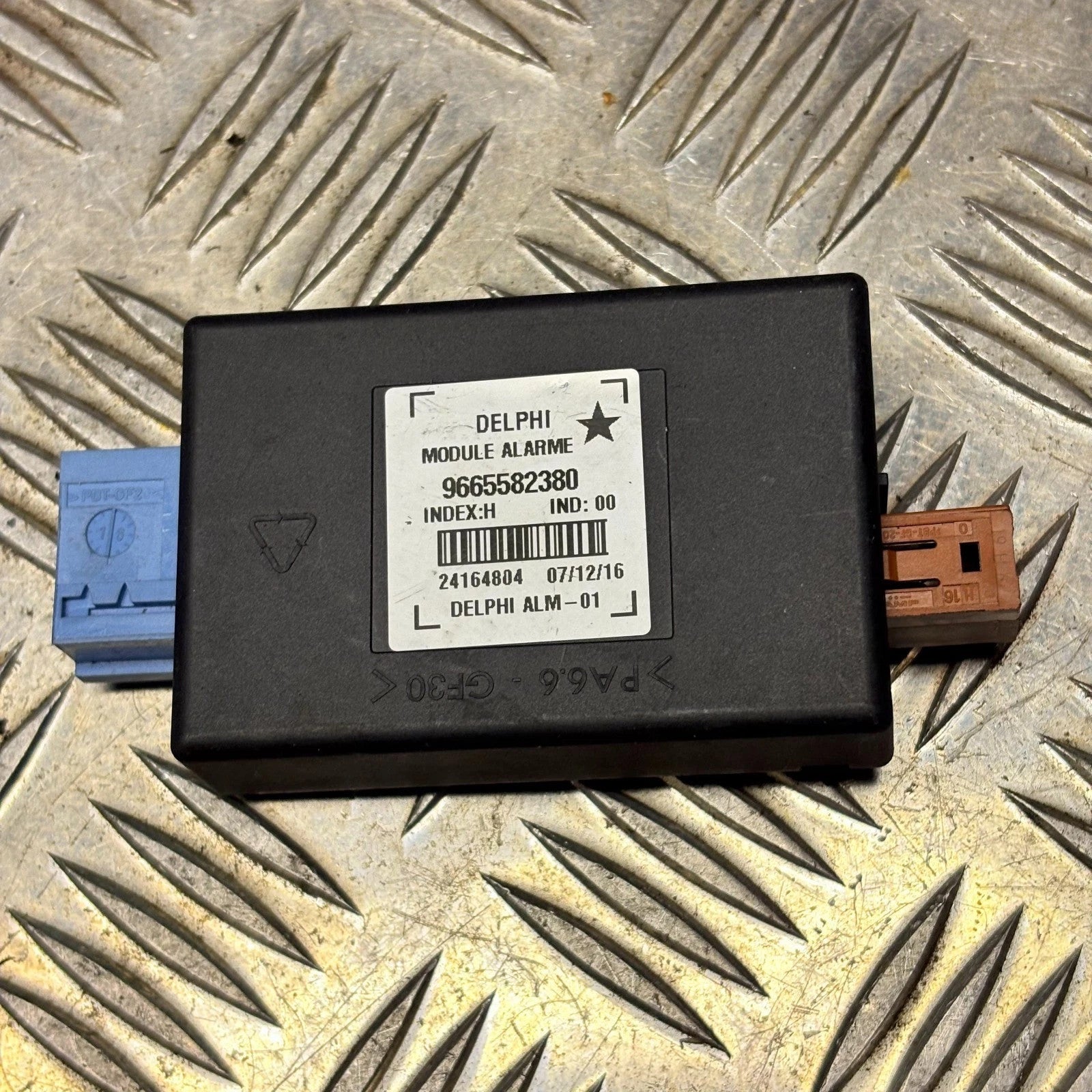 Citroen DS3 2009-2015 Alarm Control Module ECU Delphi ALM-01 9665582380