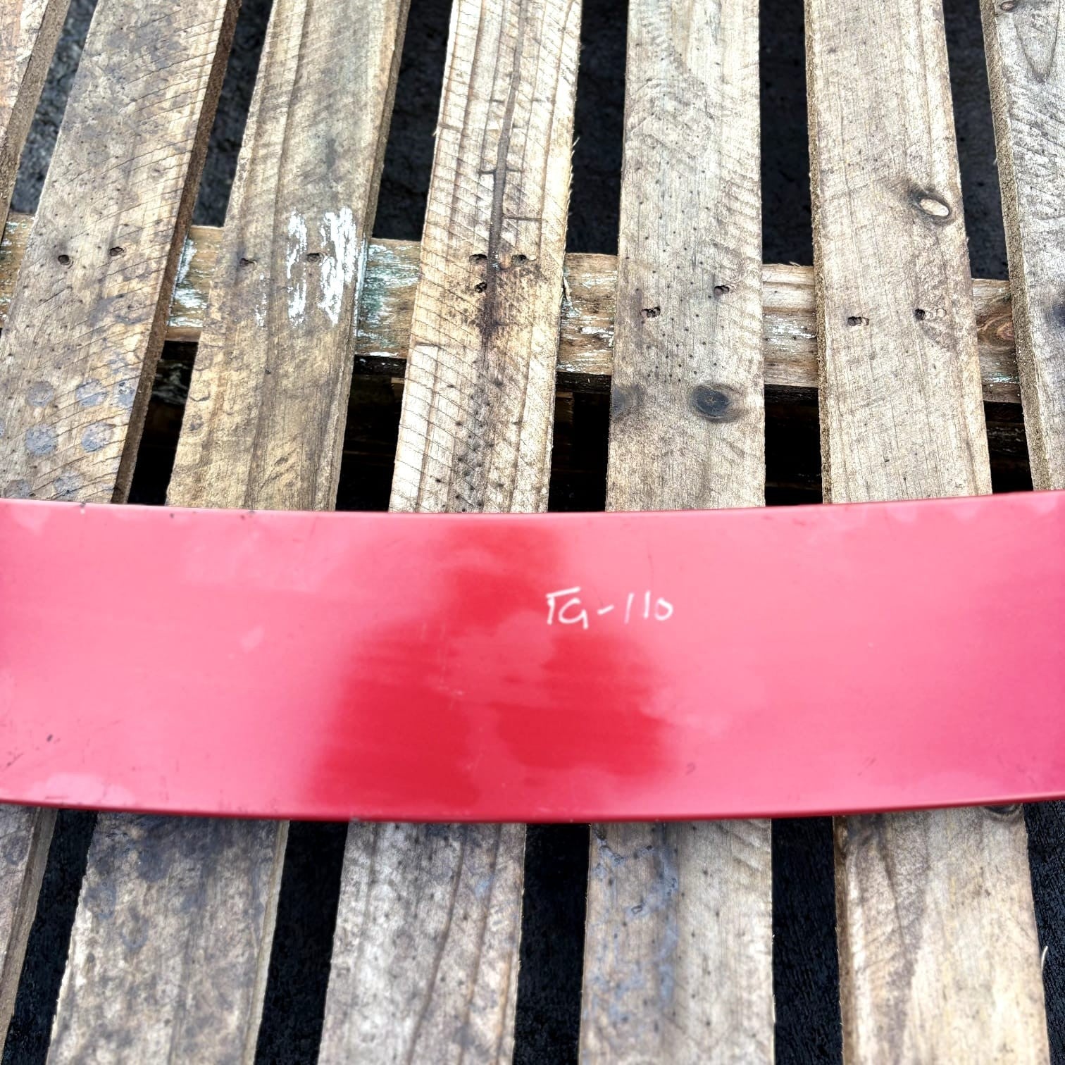 MITSUBISHI OUTLANDER TAILGATE BOOT LID UPPER SPOILER 6515A012 2008 MK2