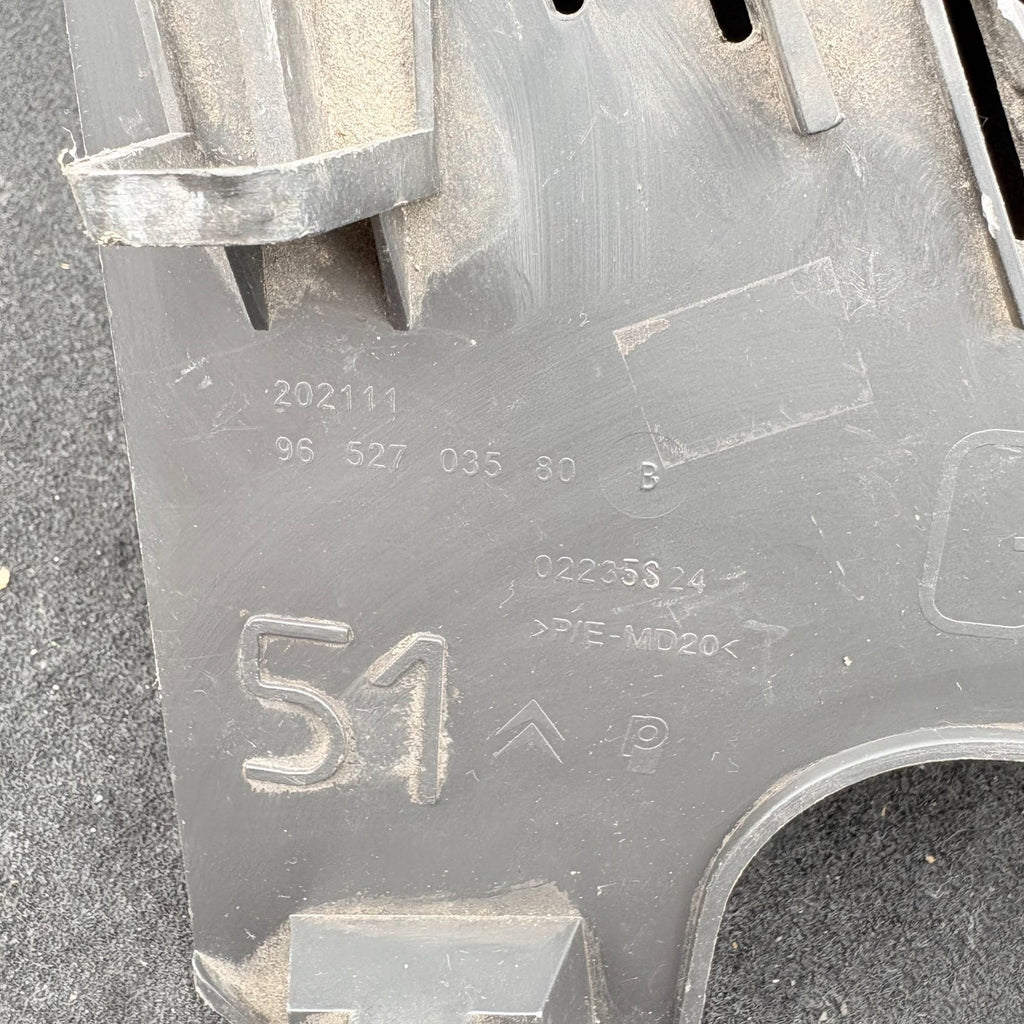 CITROËN C4 VTR PASSENGER REAR RIGHT SIDE 9652703580 BUMPER BRACKET