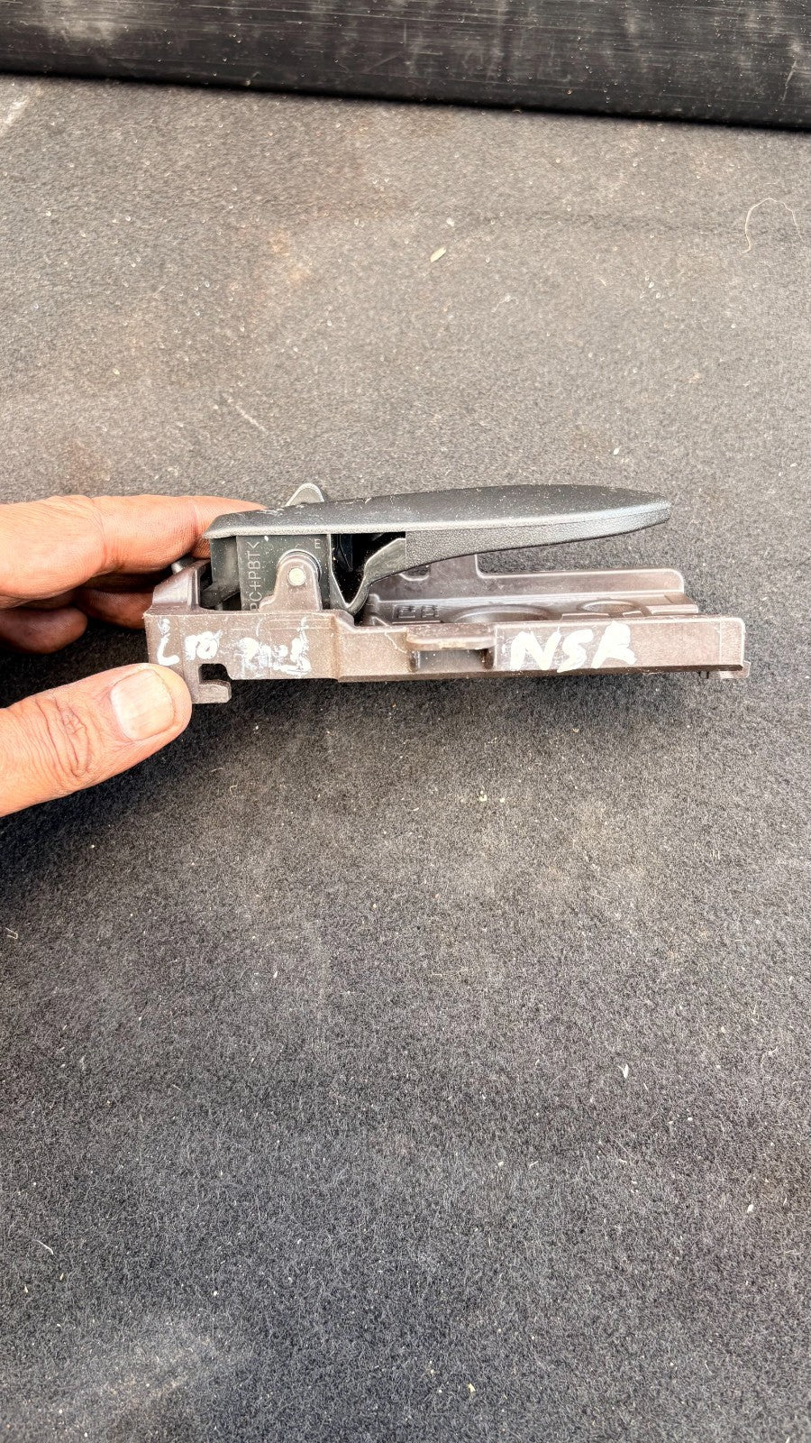 HYUNDAI I10 MK2 13-19 NSR PASSENGER REAR INSIDE DOOR HANDLE 83610B9000
