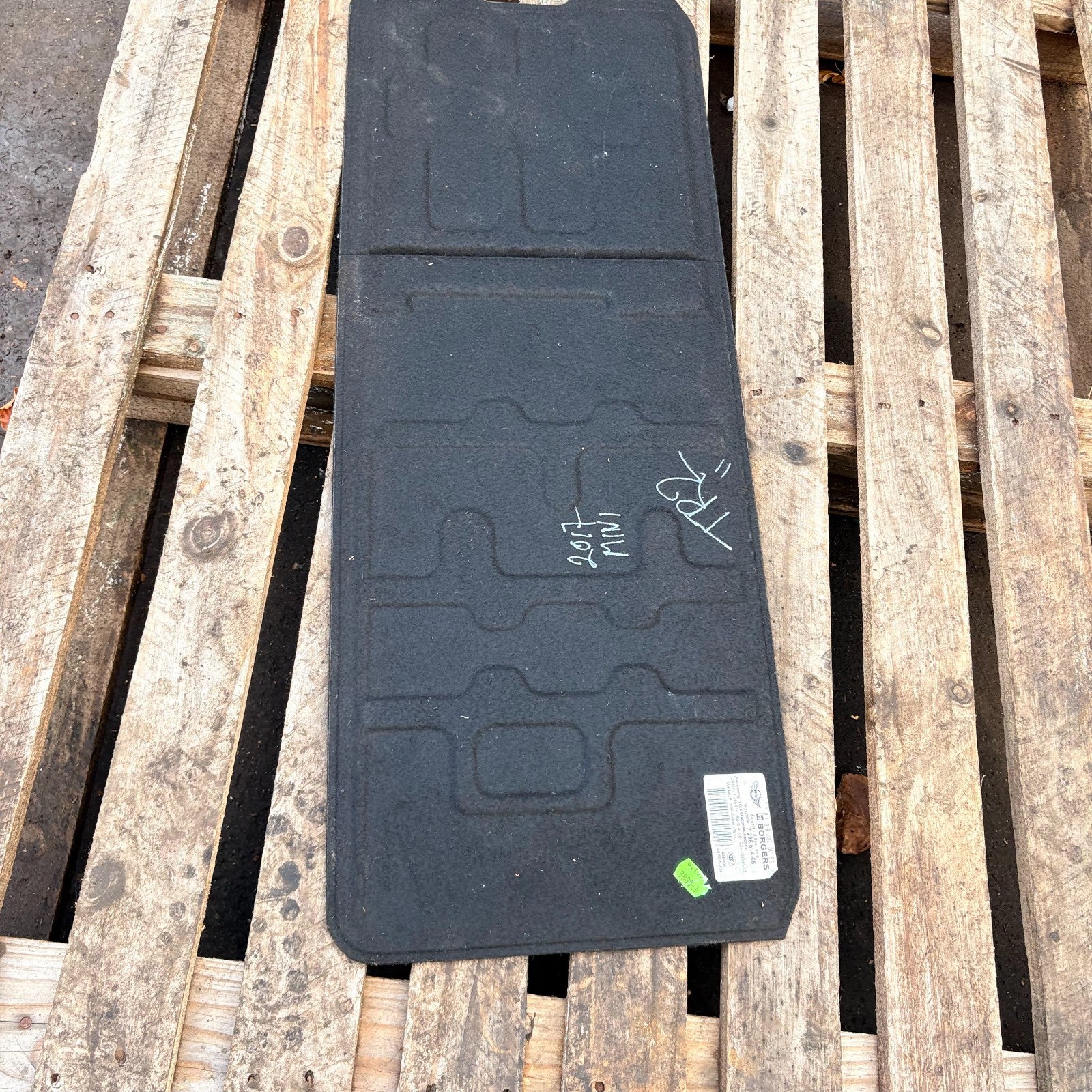 MINI Cooper S F56 2017 Interior Rear Trunk Boot Floor Carpet Black 7298614