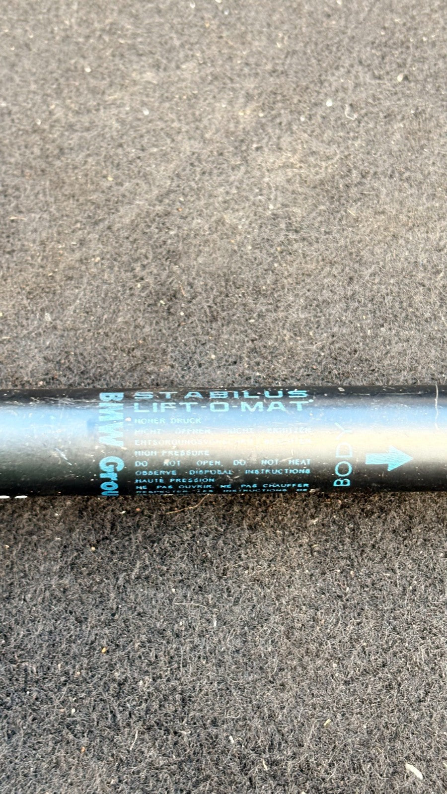Mini Hatch Mk2 2006-2014 Rear Bootlid Tailgate Strut Shock 8826290365N
