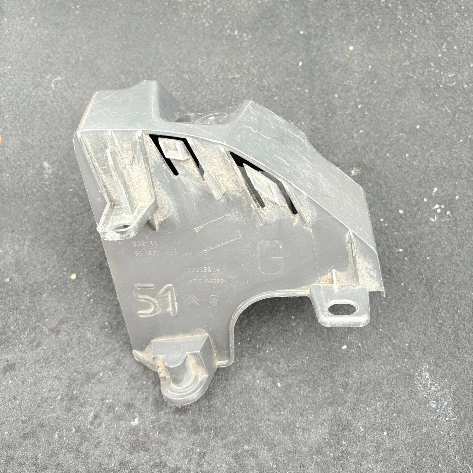 CITROËN C4 VTR PASSENGER REAR RIGHT SIDE 9652703580 BUMPER BRACKET
