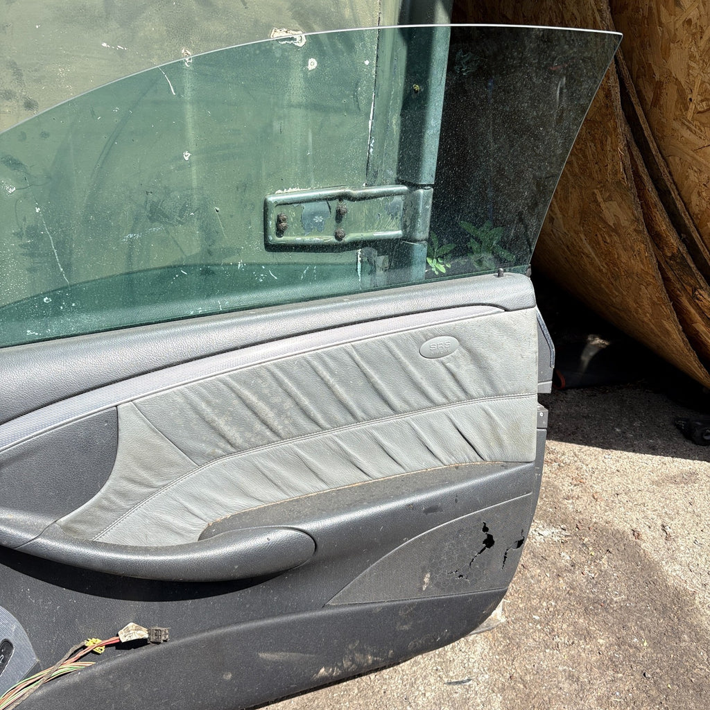 Mercedes CLK C209 A209 2002-2009 Driver Right Front Door Iridium Silver