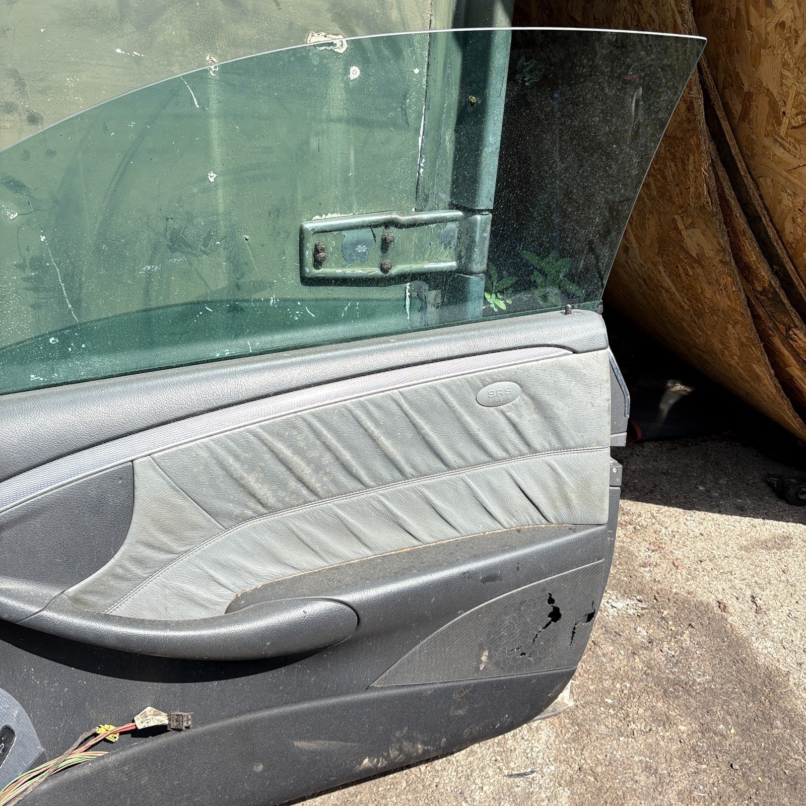 Mercedes CLK C209 A209 2002-2009 Driver Right Front Door Iridium Silver
