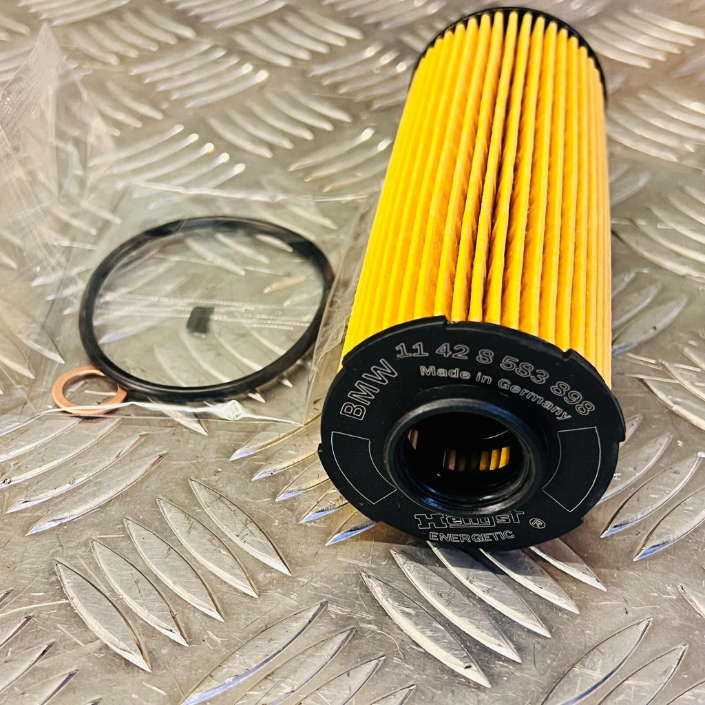 BMW Oil Filter Element Kit 11428583898 2015-2021 B58/B57 11427826799 Genuine