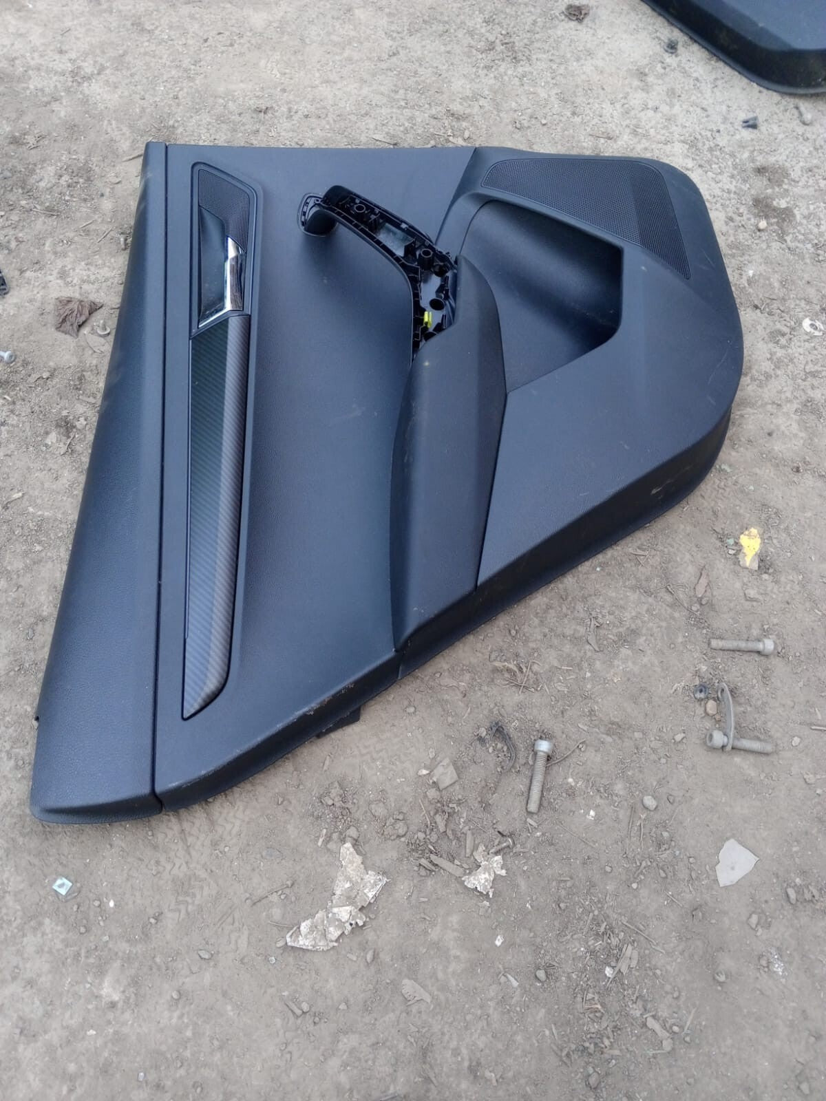 Skoda Karoq Mk1 Rear Left Door Card Door Panel Trim Black 2018-2025 57A867023