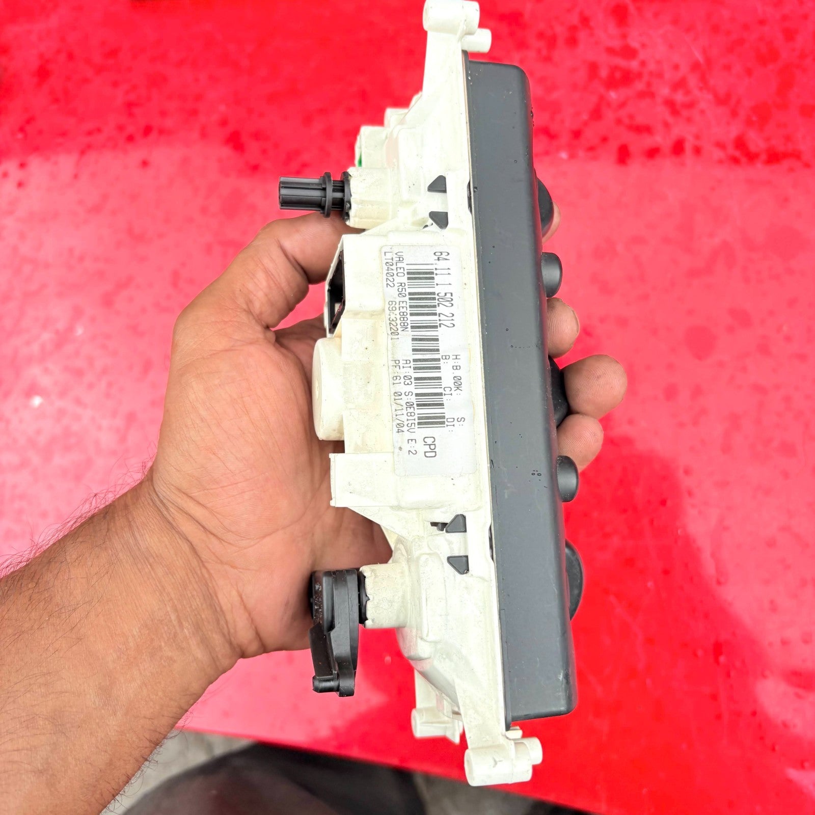 MINI COOPER 2001-2006 HEATER CONTROL PANEL 64111502212 64 11 1 502 212
