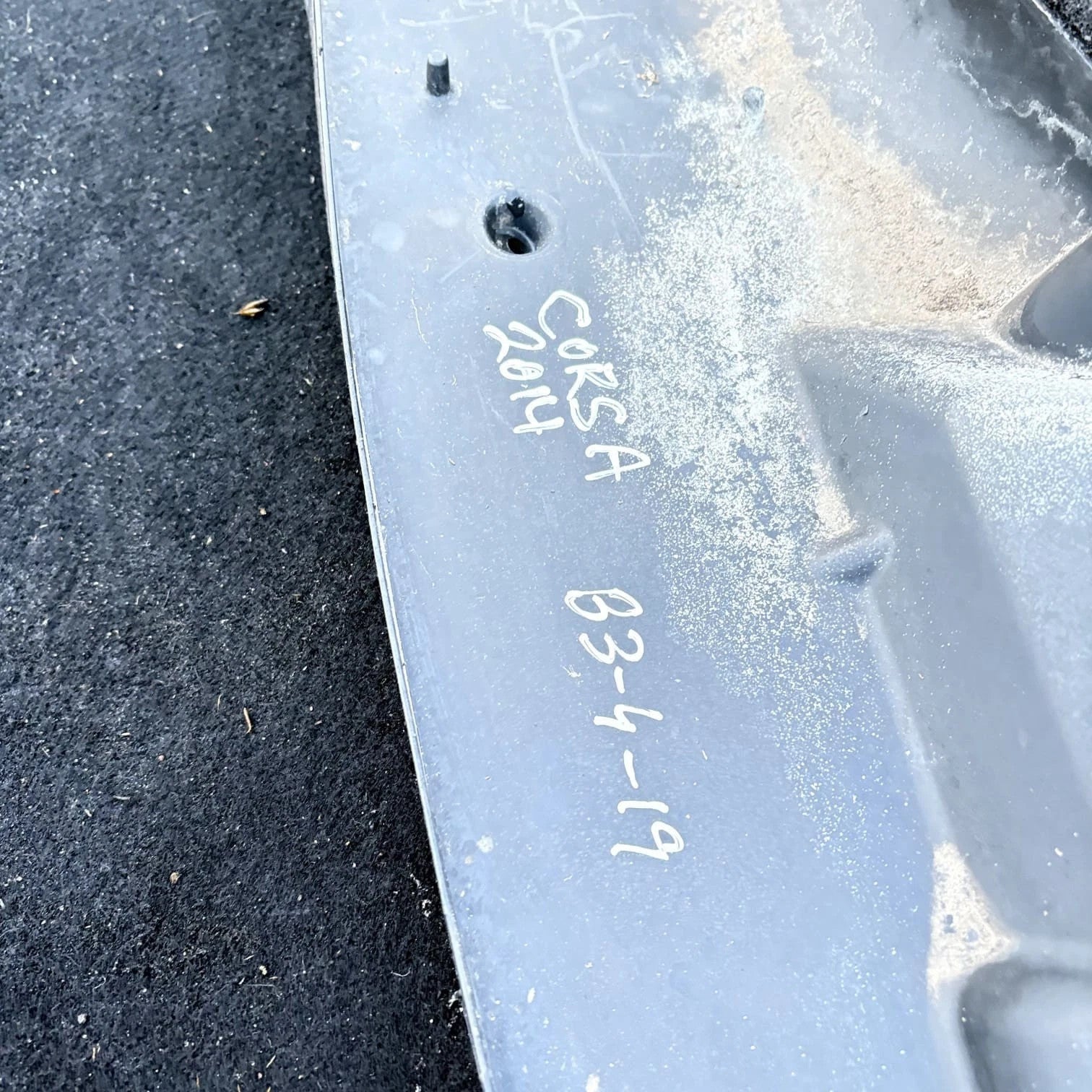 20142019 Vauxhall Corsa Front Windscreen Lower Scuttle Panel Trim 13313223
