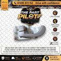 2009 Proton Waja Rear Left Interior Door Handle NSR Grey 4 Door Saloon