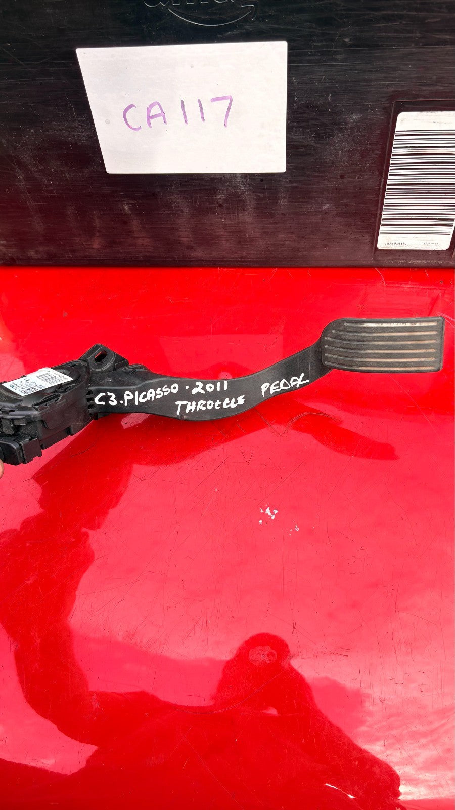 CITROEN C3 Picasso 2011 ACCELERATOR THROTTLE PEDAL 9671434080