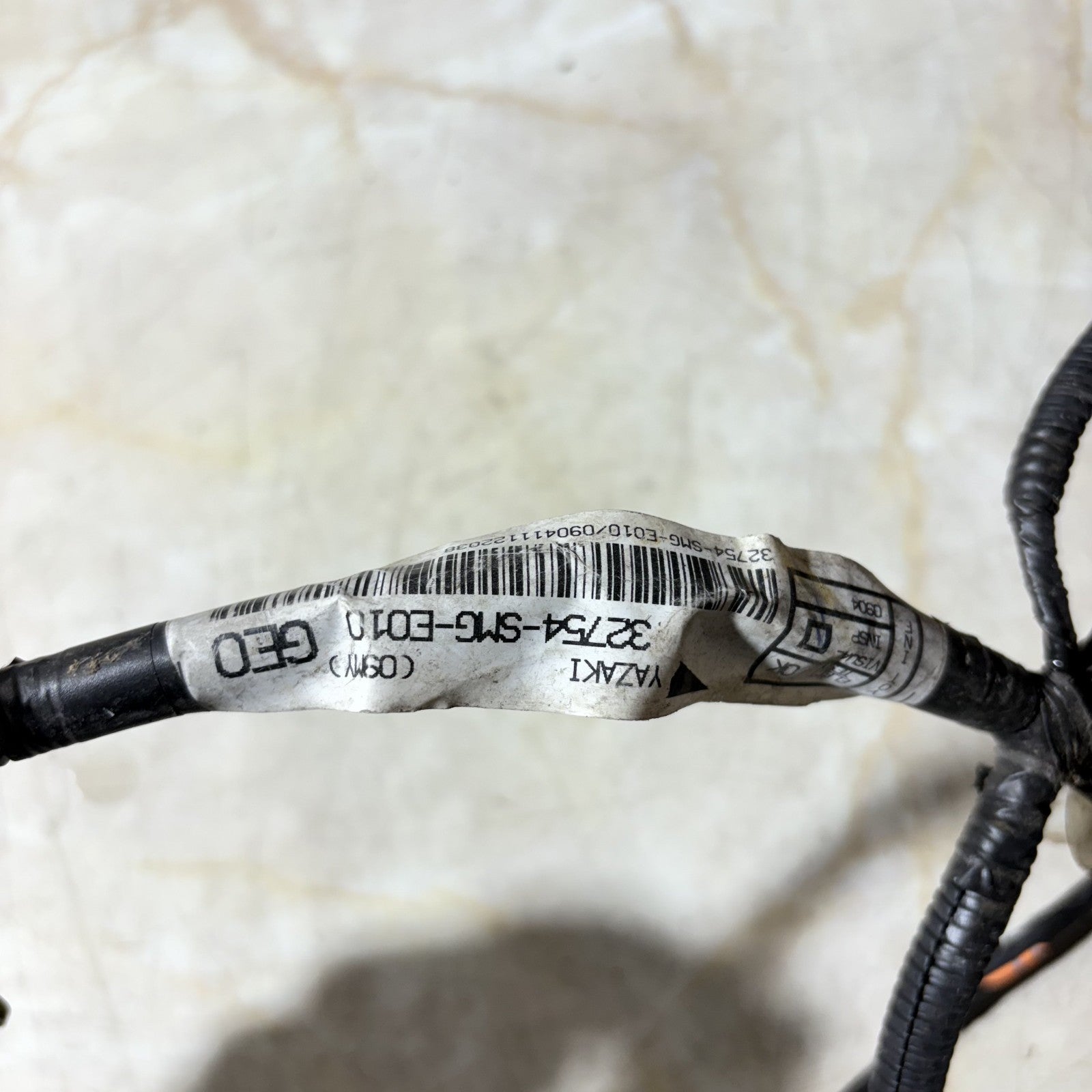 Honda Civic MK8 05-11 N/S/R Passenger Side Rear Door Wiring Loom Harness