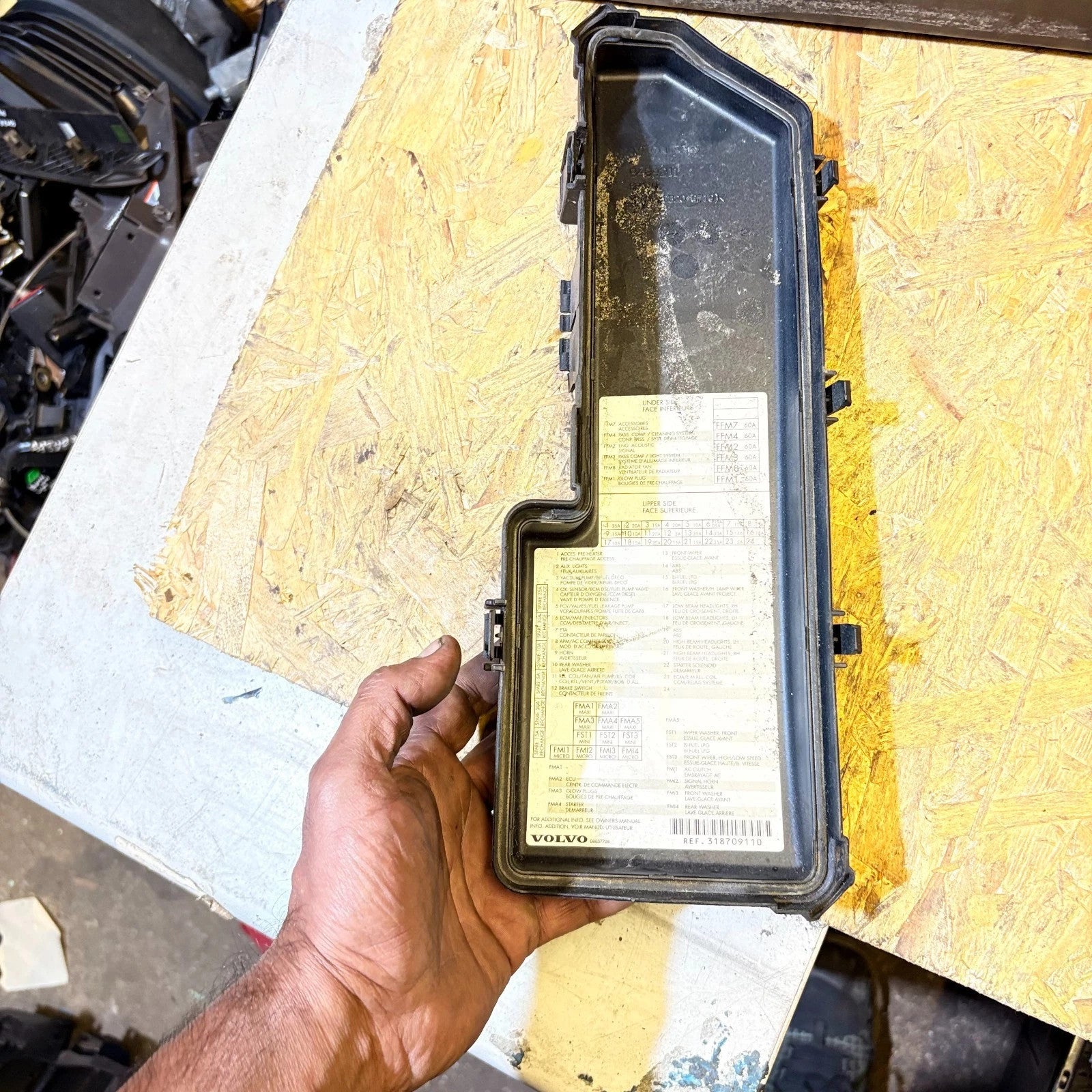 Volvo S60 01-09 V70 00-08 XC70 01-07 S80 99-06 Fuse Box Cover 8645259 html Copy