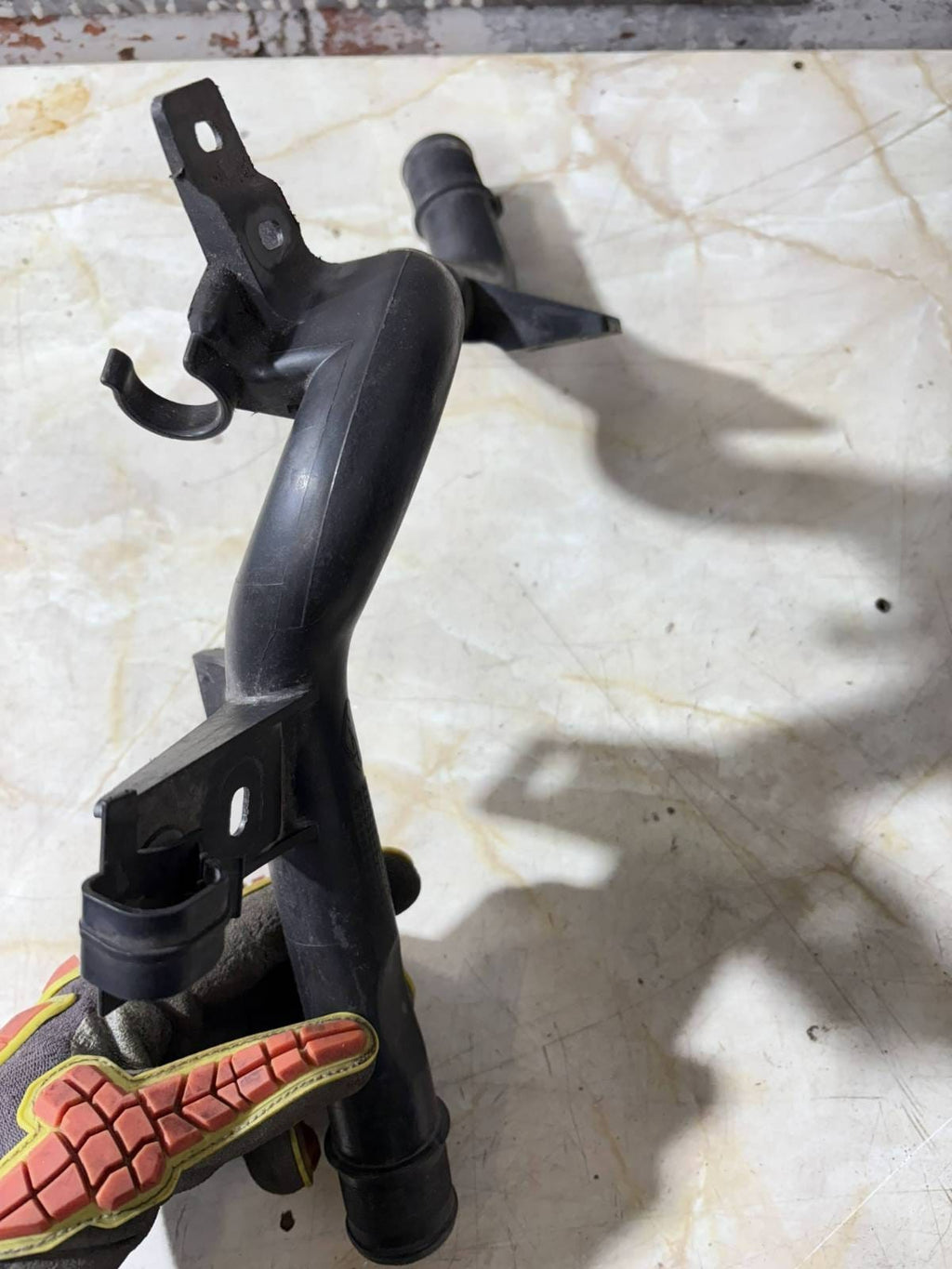 SEAT ALHAMBRA MK2 7N 2013 2.0 DIESEL RADIATOR WATER COOLANT PIPE 9671299498