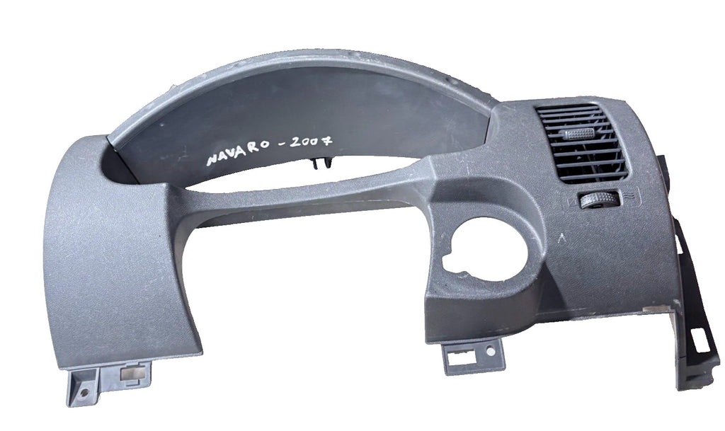 NISSAN NAVARA D40 2005-2015 SPEEDOMETER CLUSTER COCKPIT SURROUND TRIM 68236-EB41
