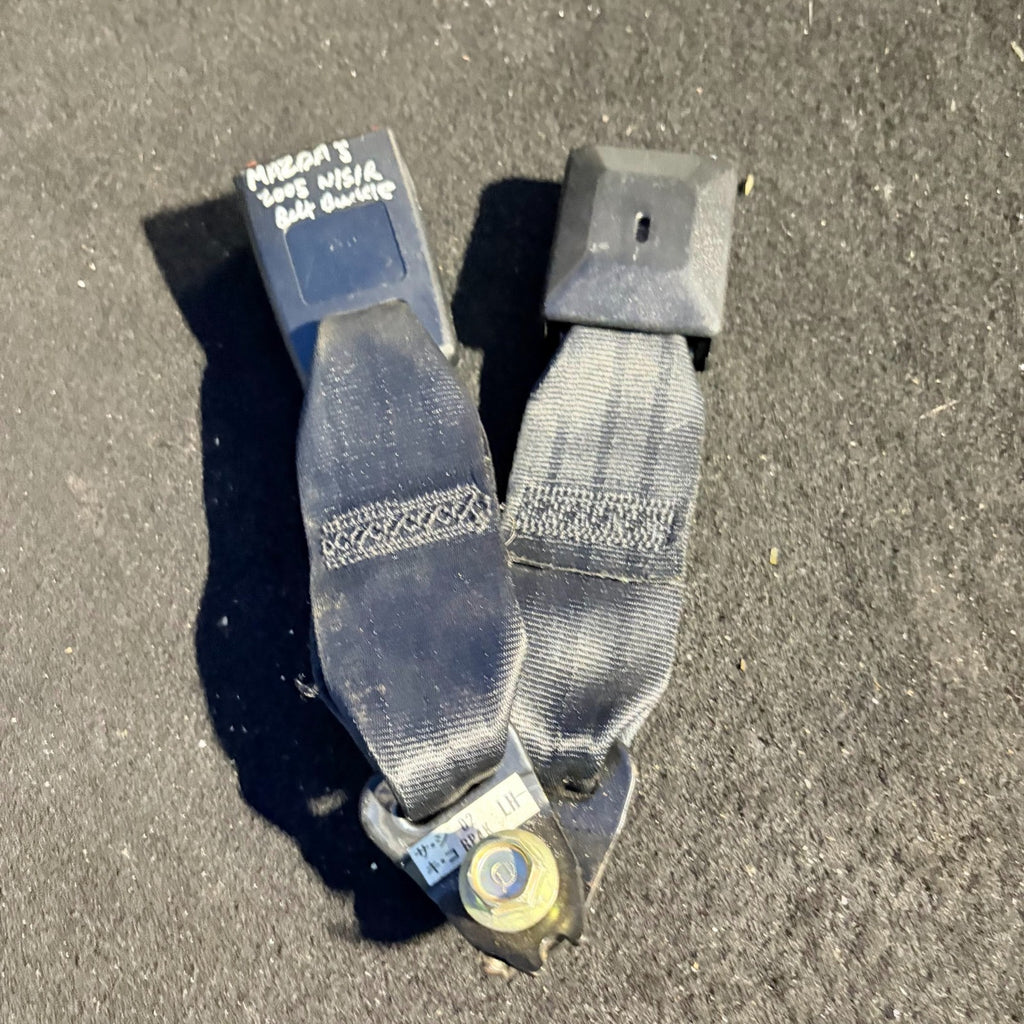 2005 MAZDA 3 DOUBLE SEAT BELT BUCKLE