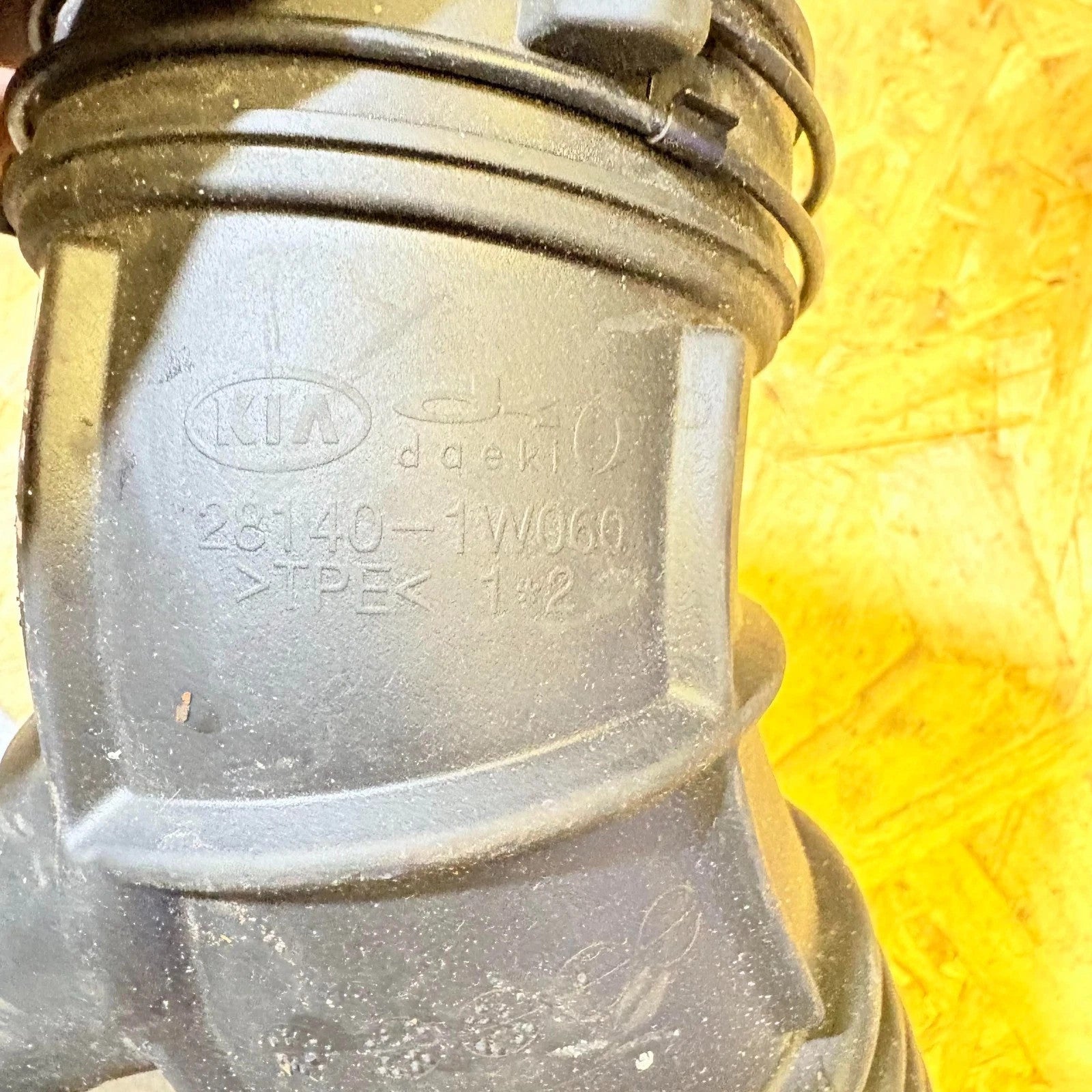 Kia Rio 2011-2017 Air Intake Hose Pipe (Airbox to Throttle) 28140-1W060 UB/QB