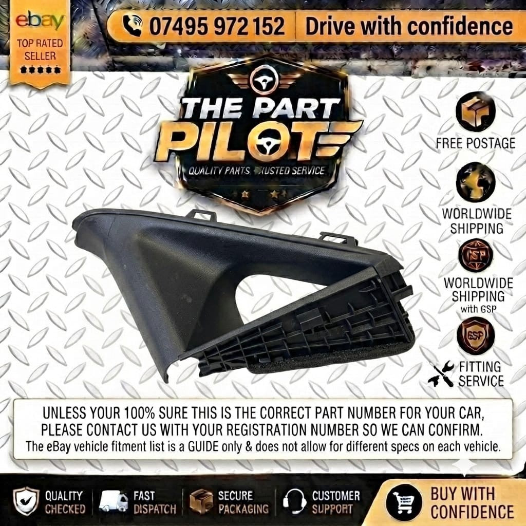 Ford Fiesta Mk8 2017-2021 Front Left A-Pillar Trim NSF H1BB-A02519-ADW