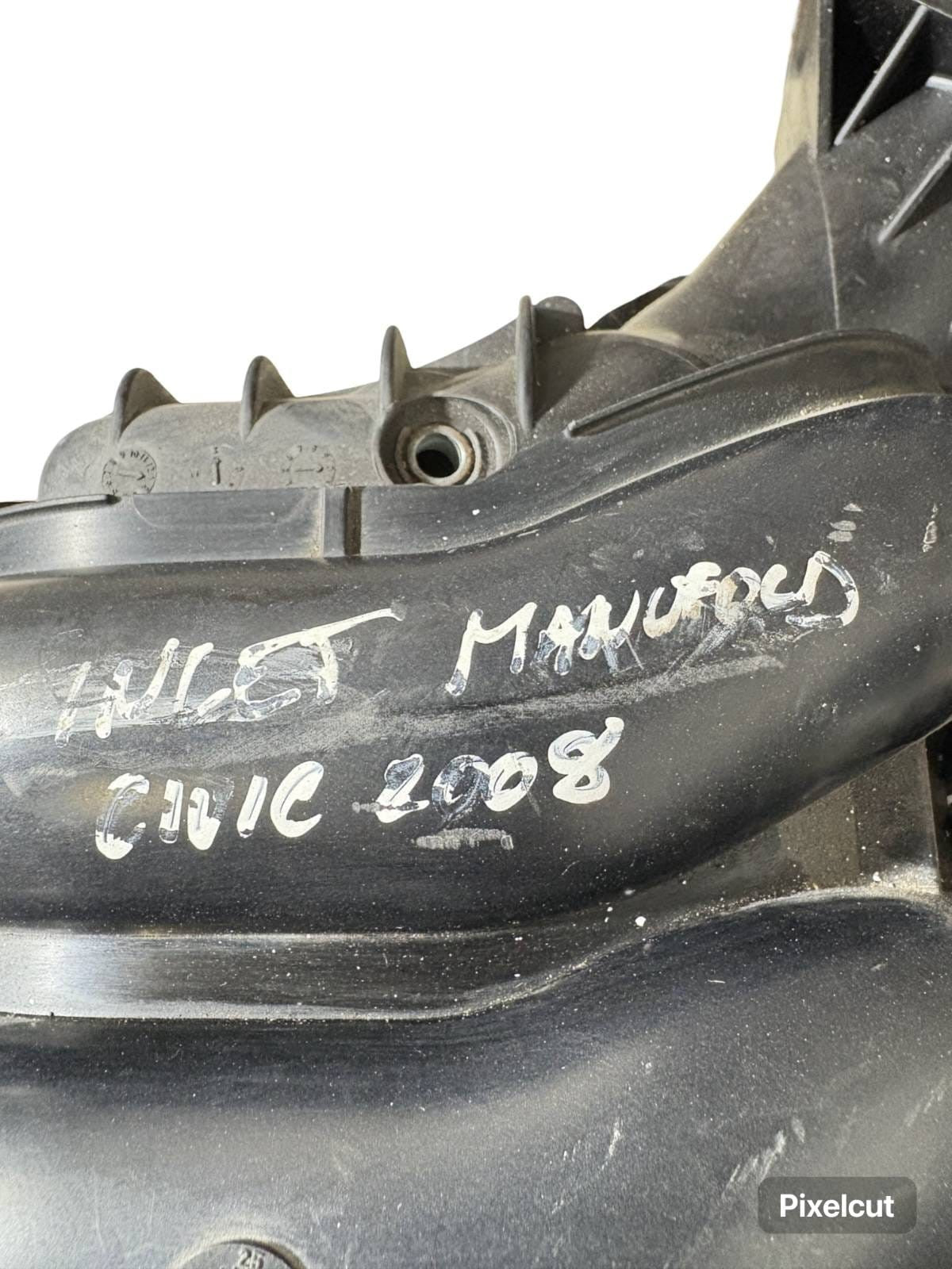2008 HONDA CIVIC 1.8 PETROL AIR INTAKE INLET MANIFOLD 012010-6010