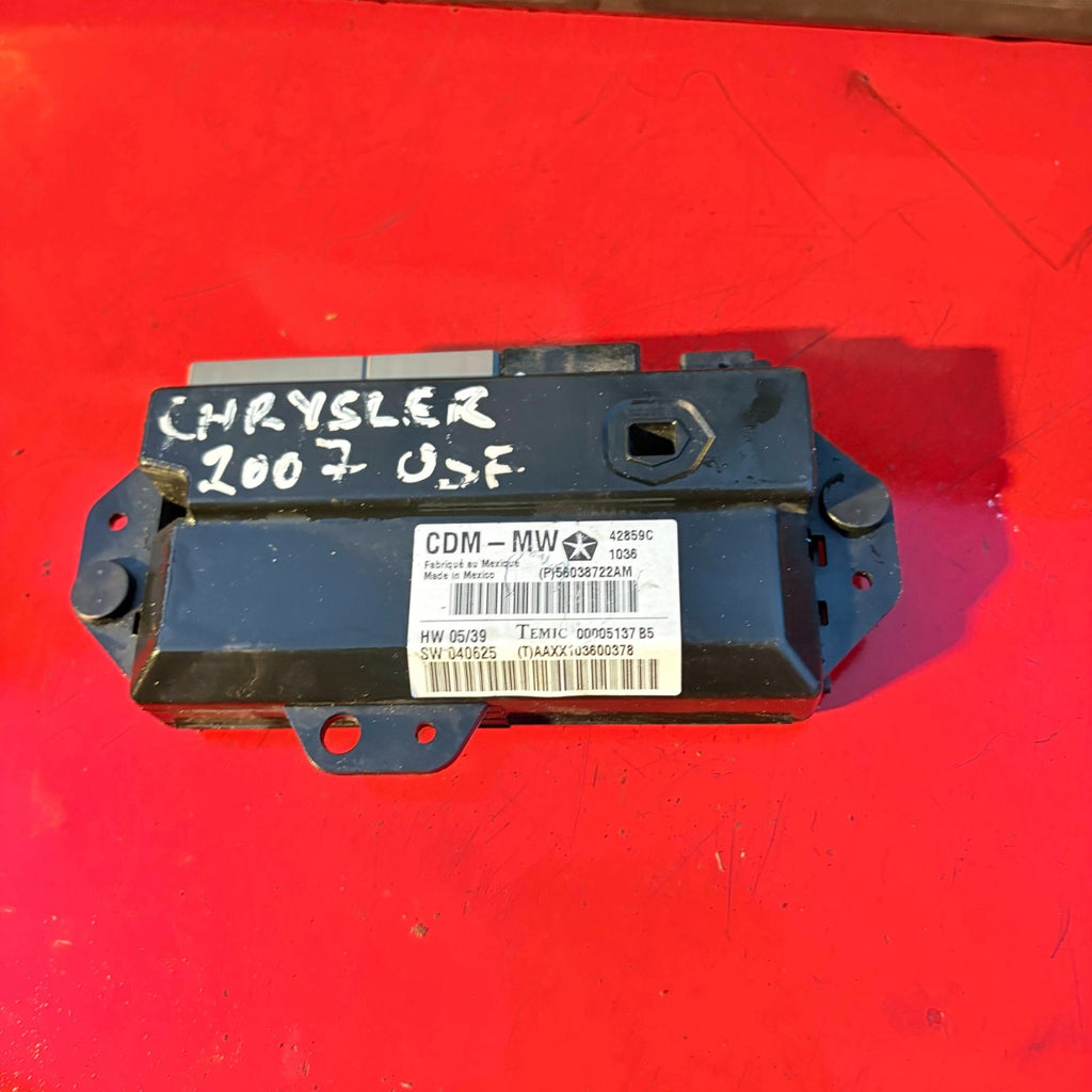 Chrysler 2007 Door Control Module Front Right 56038722AM