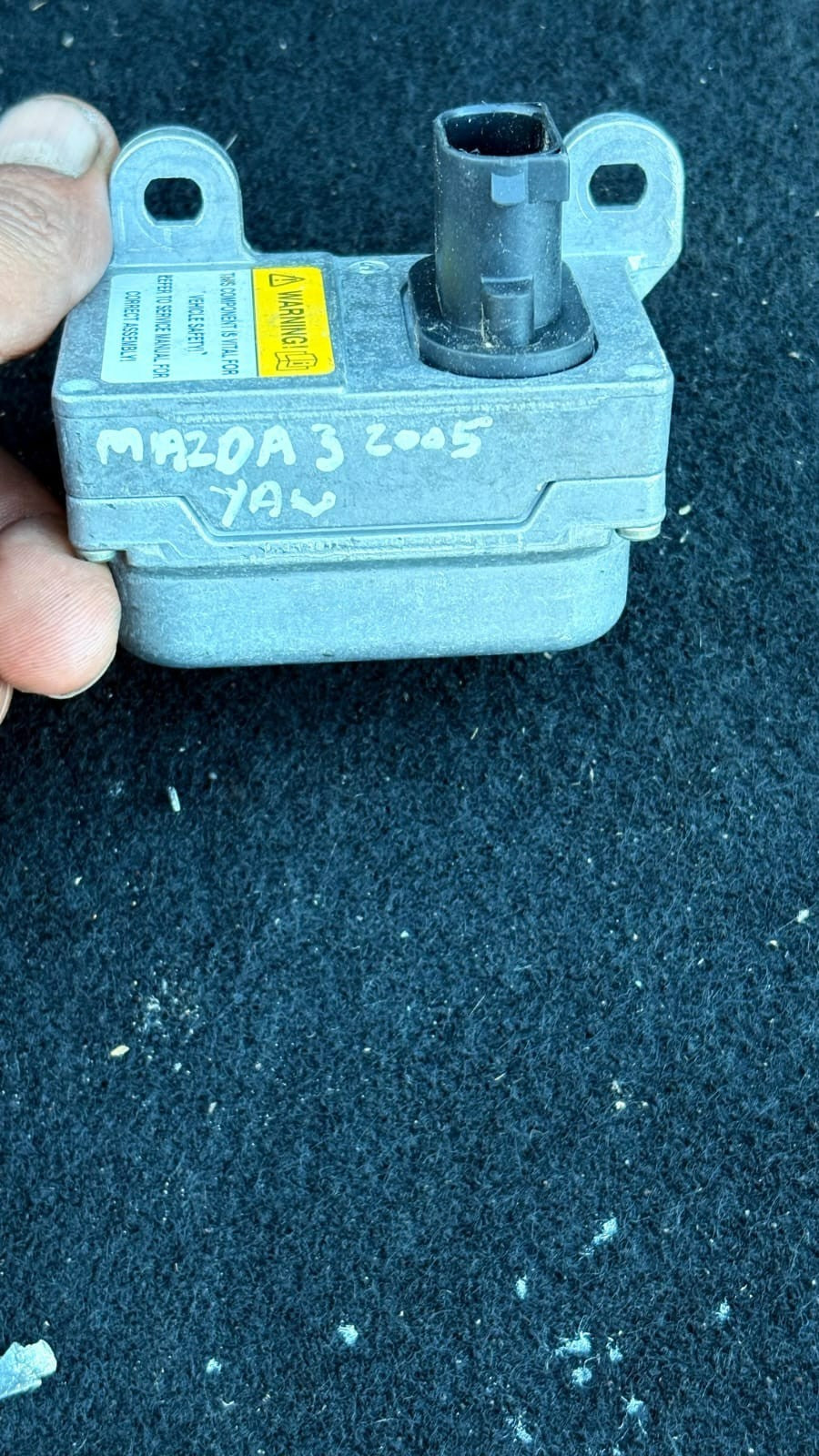 MAZDA S40 YAW Rate Sensor. P/N: 3M5T-14B296-AB 2005