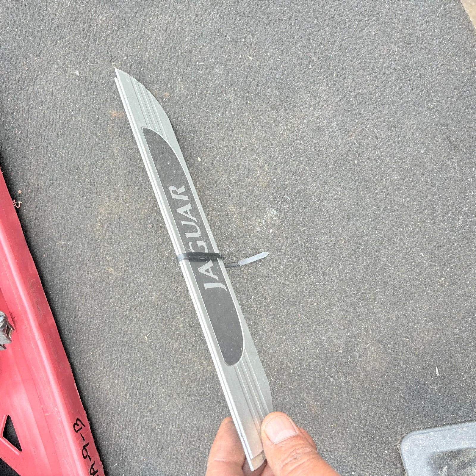 Jaguar XJ X350 Rear Door Sill Step Plate Trim 2003-2009 IR8313244