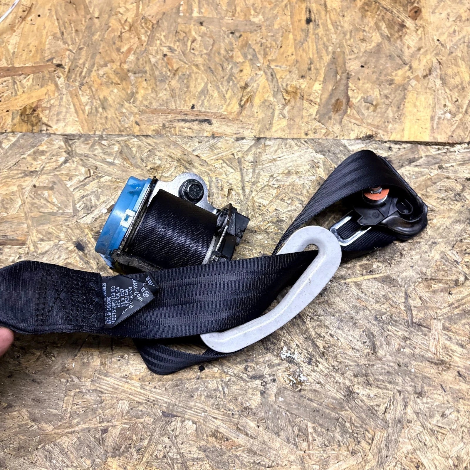 Kia Rio UB 3dr Hatchback 2011-2017 Nearside Rear Seat Belt 89810-1W100HCS